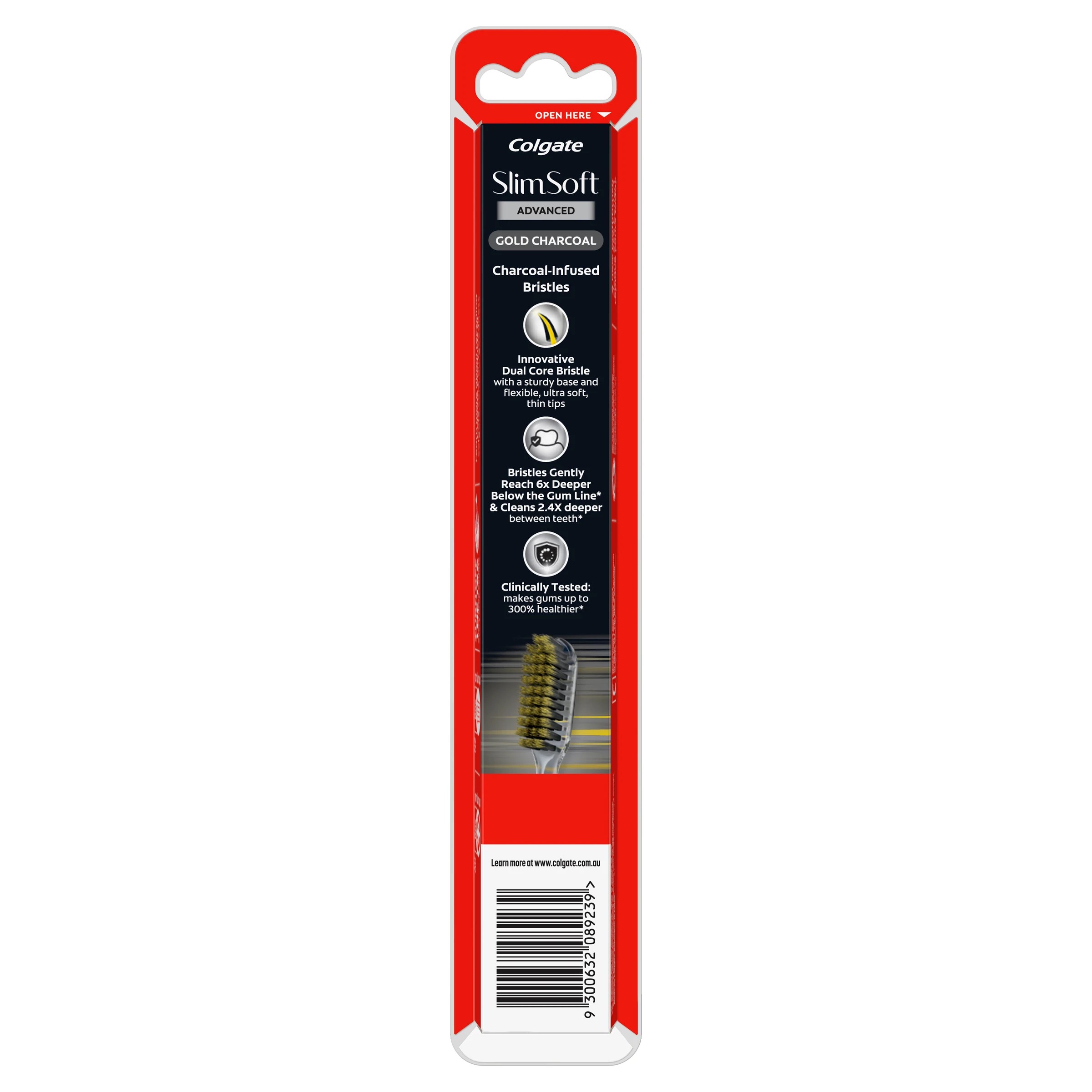 2 Colgate SlimSoft Advanced Toothbrush, 2 of 17