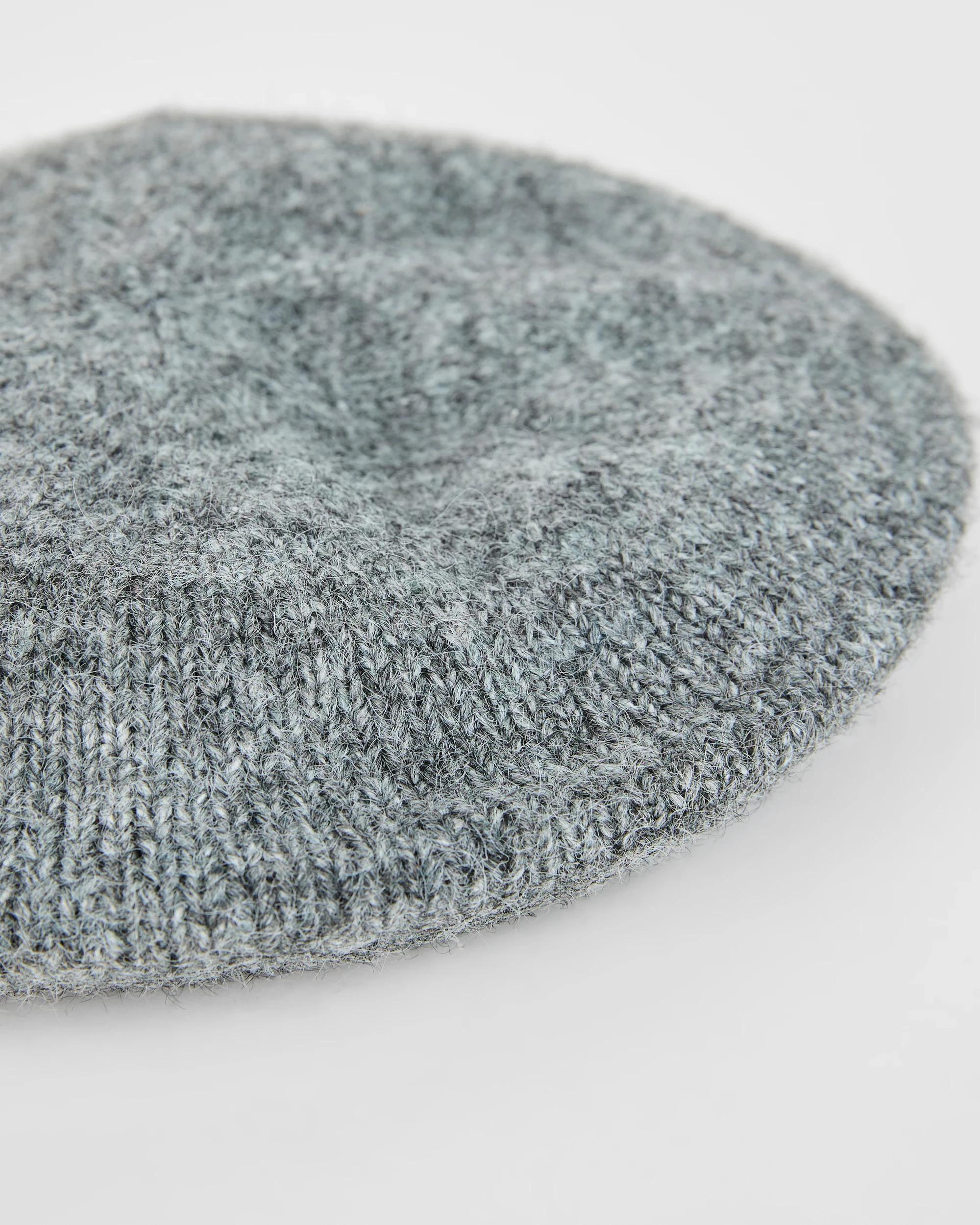 2 Target Woman Knitted Beret Hat GREY MARLE, 2 of 2