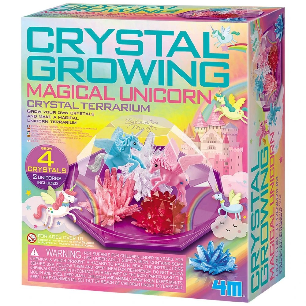 1 4M Crystal Growing Magical Unicorn Terrarium, 1 of 4