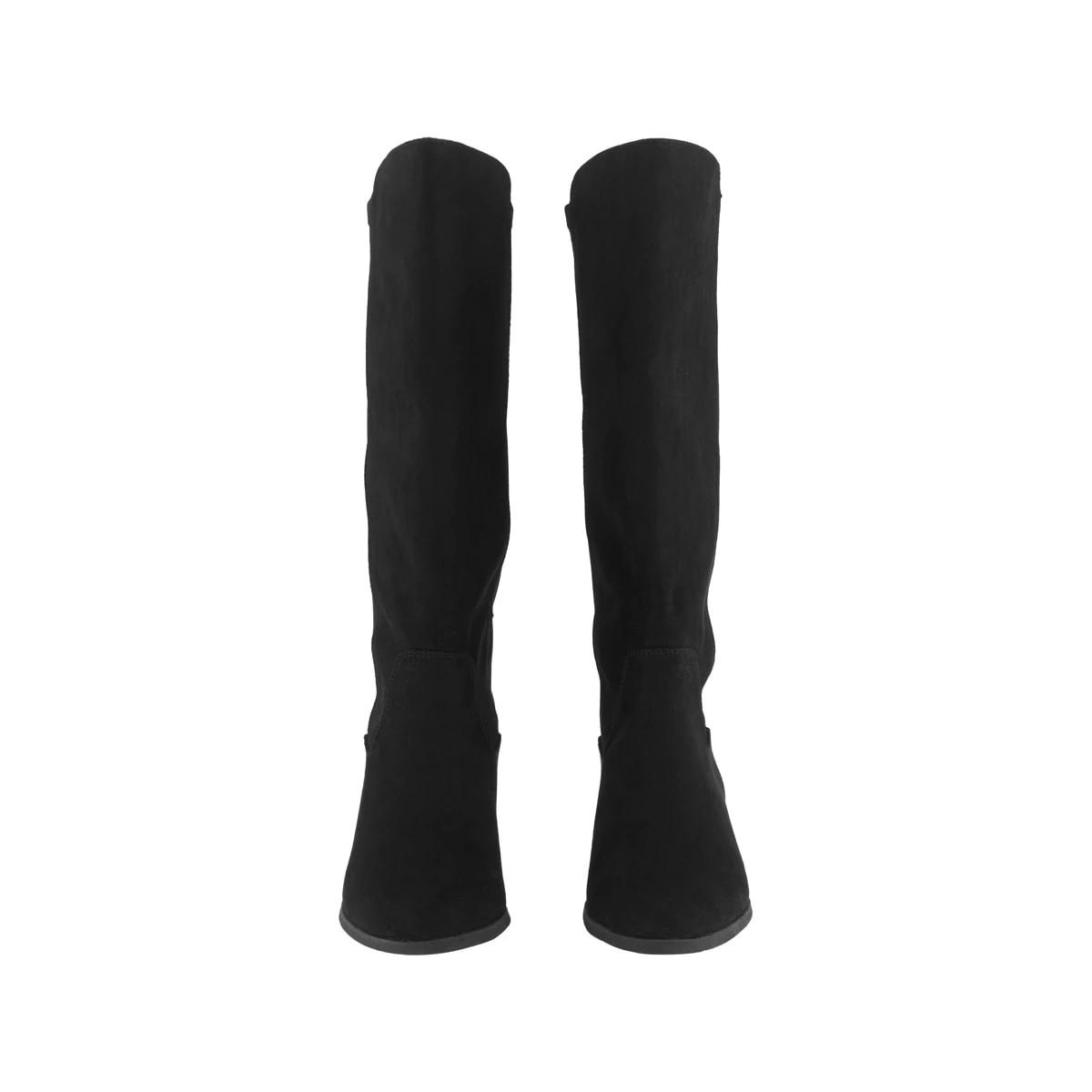 2 Elastic Gusset Long Boots Black, 2 of 4