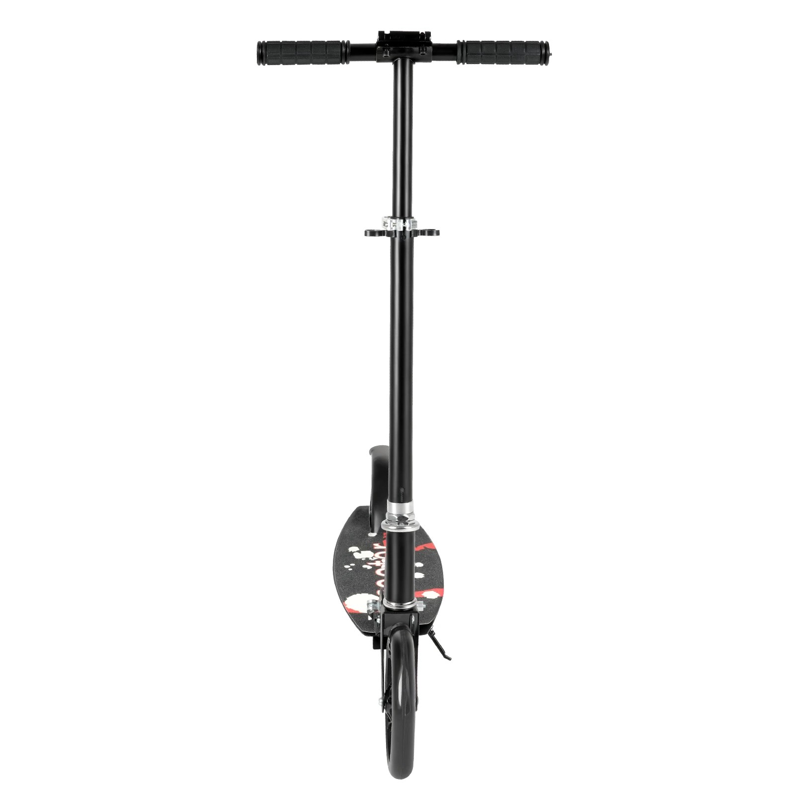 6 Advwin Folding Kids Kick Scooter w/ Big Wheel & Adjustable Height for 6+years - Red, 6 of 7