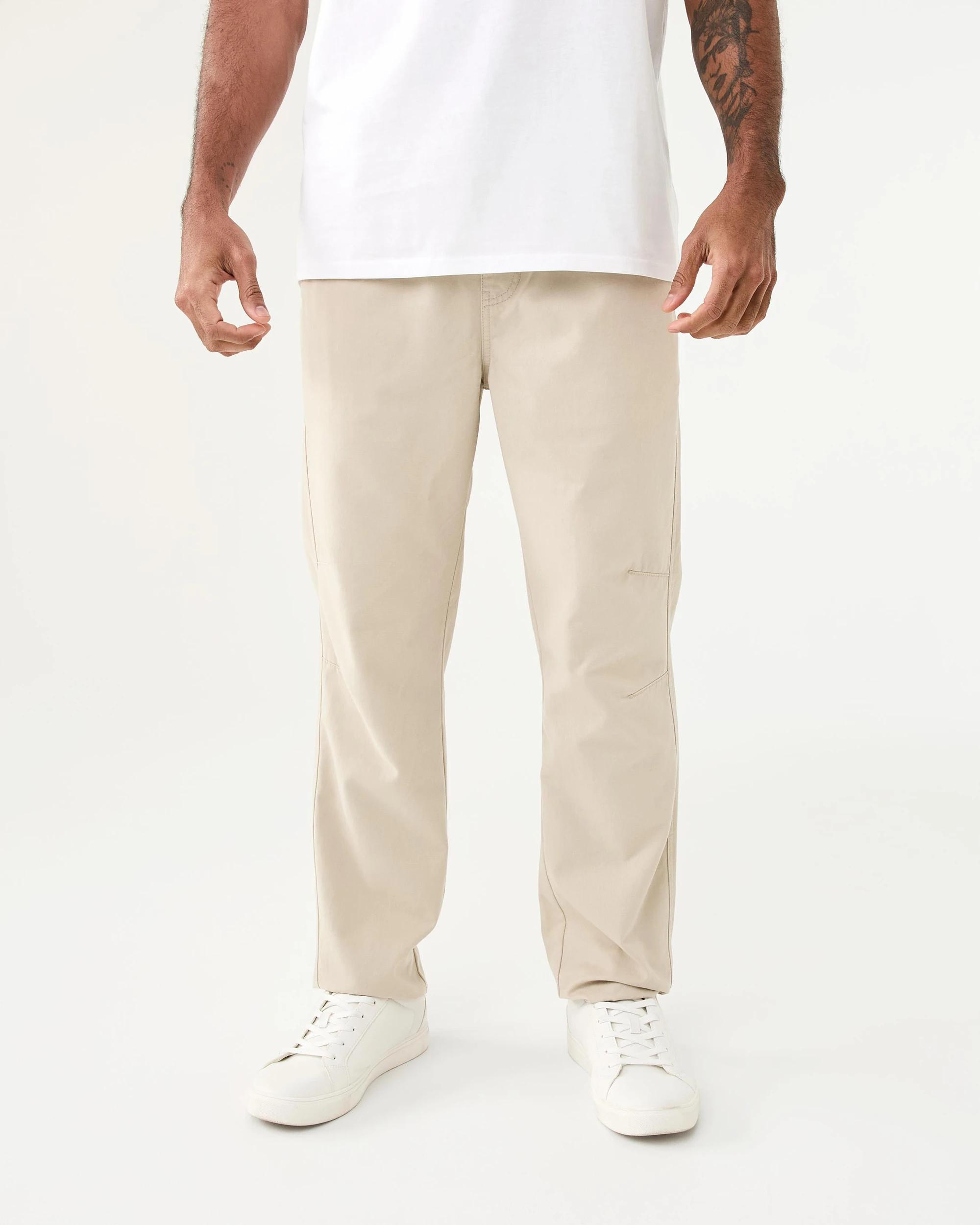 1 Elastic Waist Cuffed Joggers Bge Ntrl, 1 of 7
