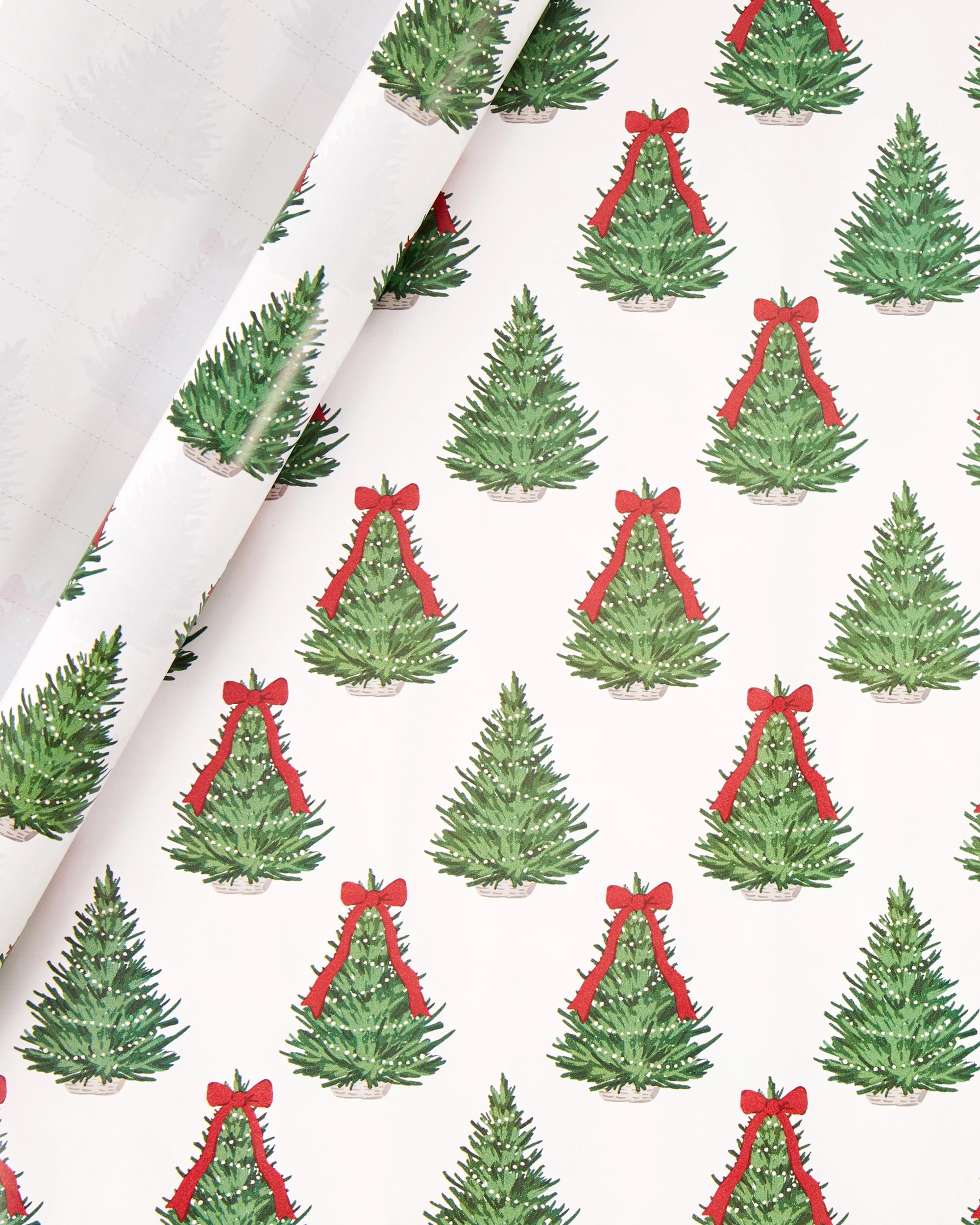 1 4m Trees Gift Wrapping Paper, 1 of 4