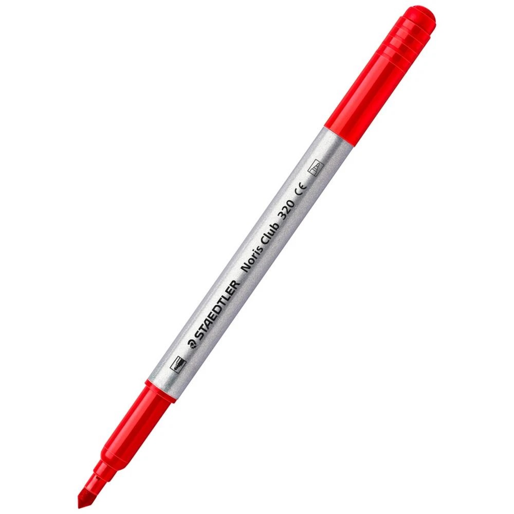 2 Staedtler Noris Twin Fibre Tip Markers 12 Pack, 2 of 4