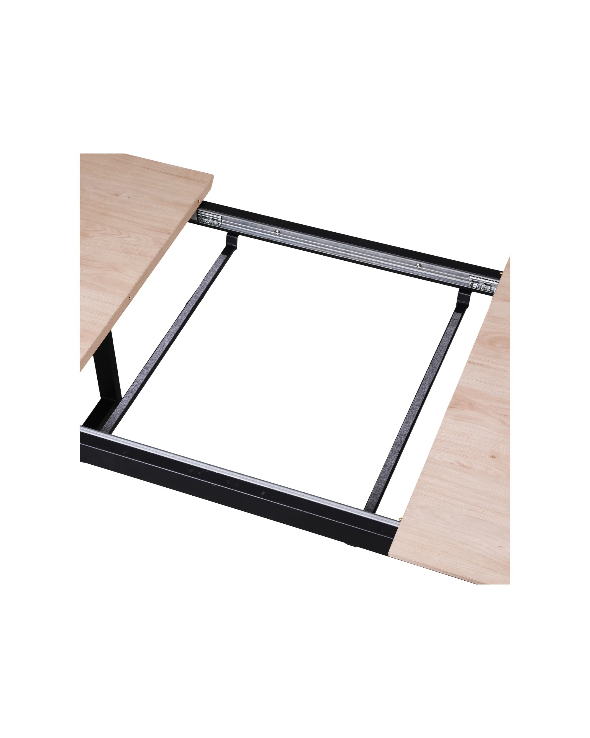 6 Artiss 2M Extendable Dining Table Kitchen Cafe Lounge Restaurant Tables - Natural, 6 of 9