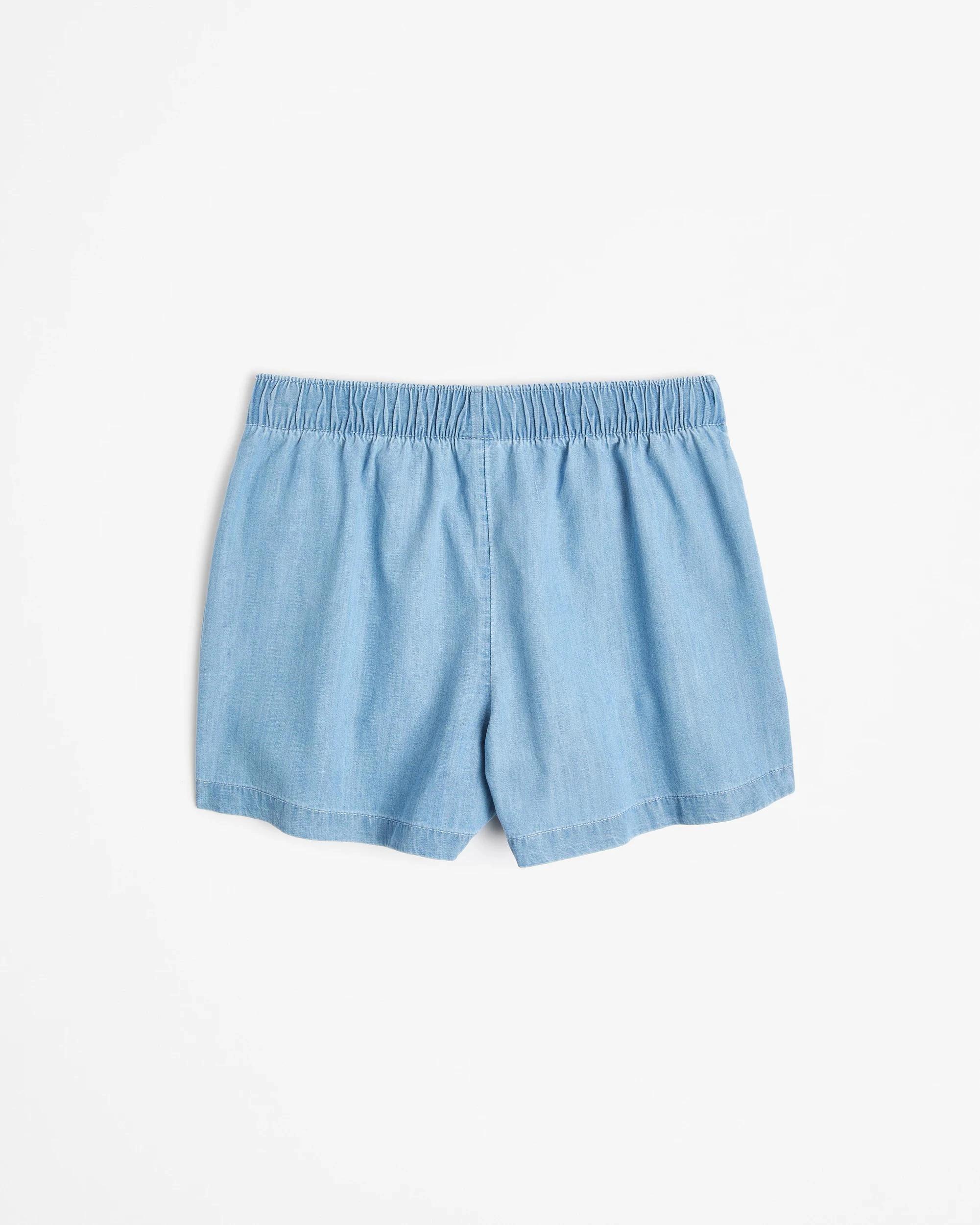 6 Target Australian Cotton Chambray Short LIGHT BLUE, 6 of 6