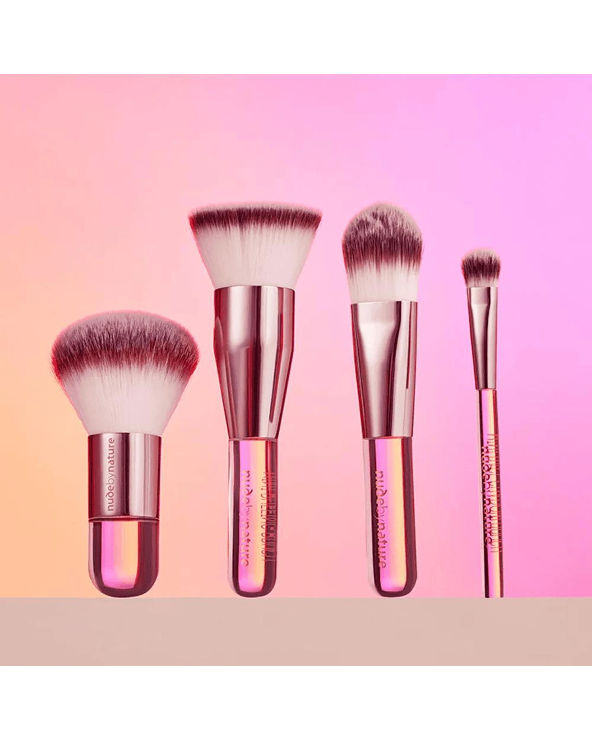 2 Nude by Nature Pro Beauty Brush Set, 2 of 2