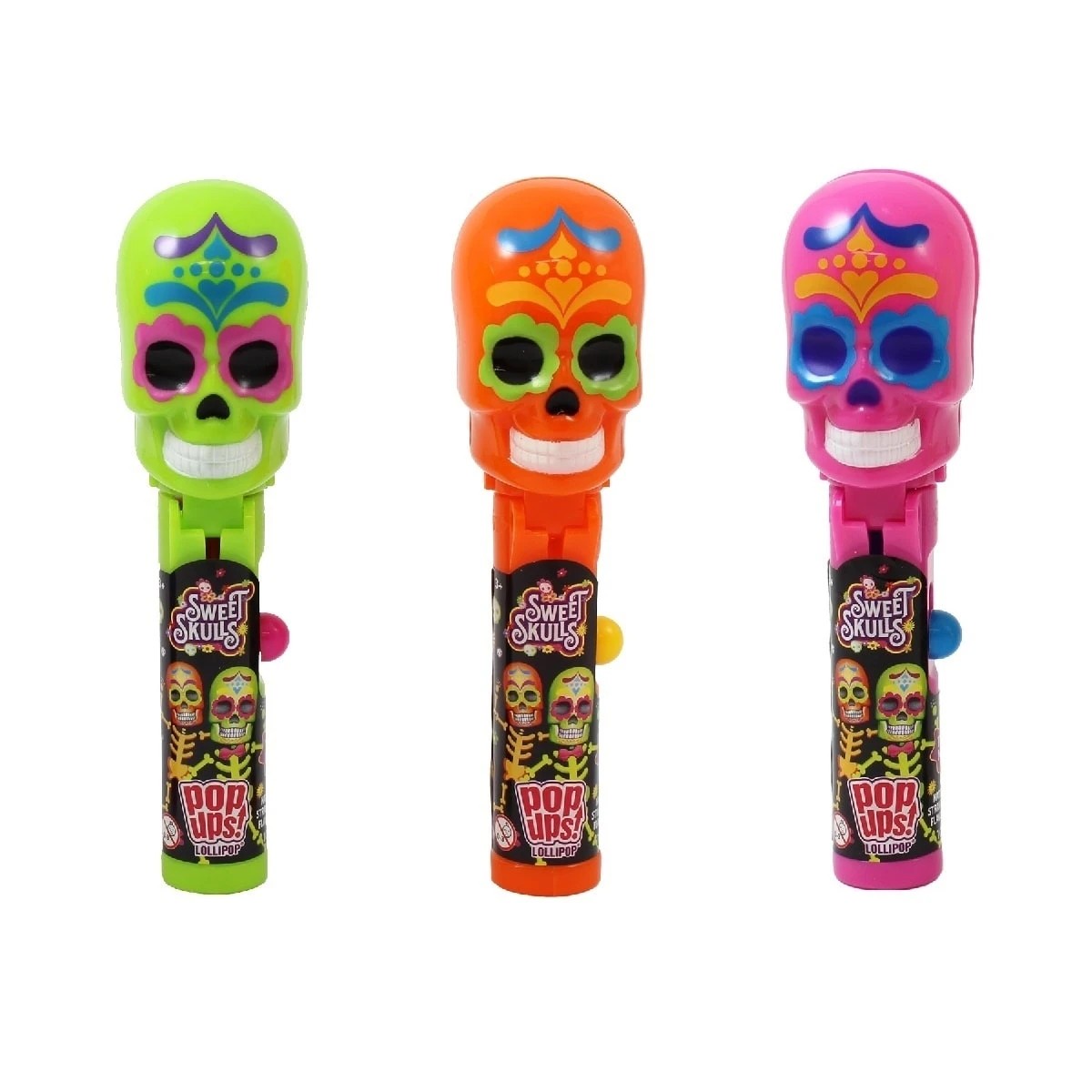 1 Park Avenue Sweet Skulls Pop Ups Lollipop 10g - Assorted, 1 of 5