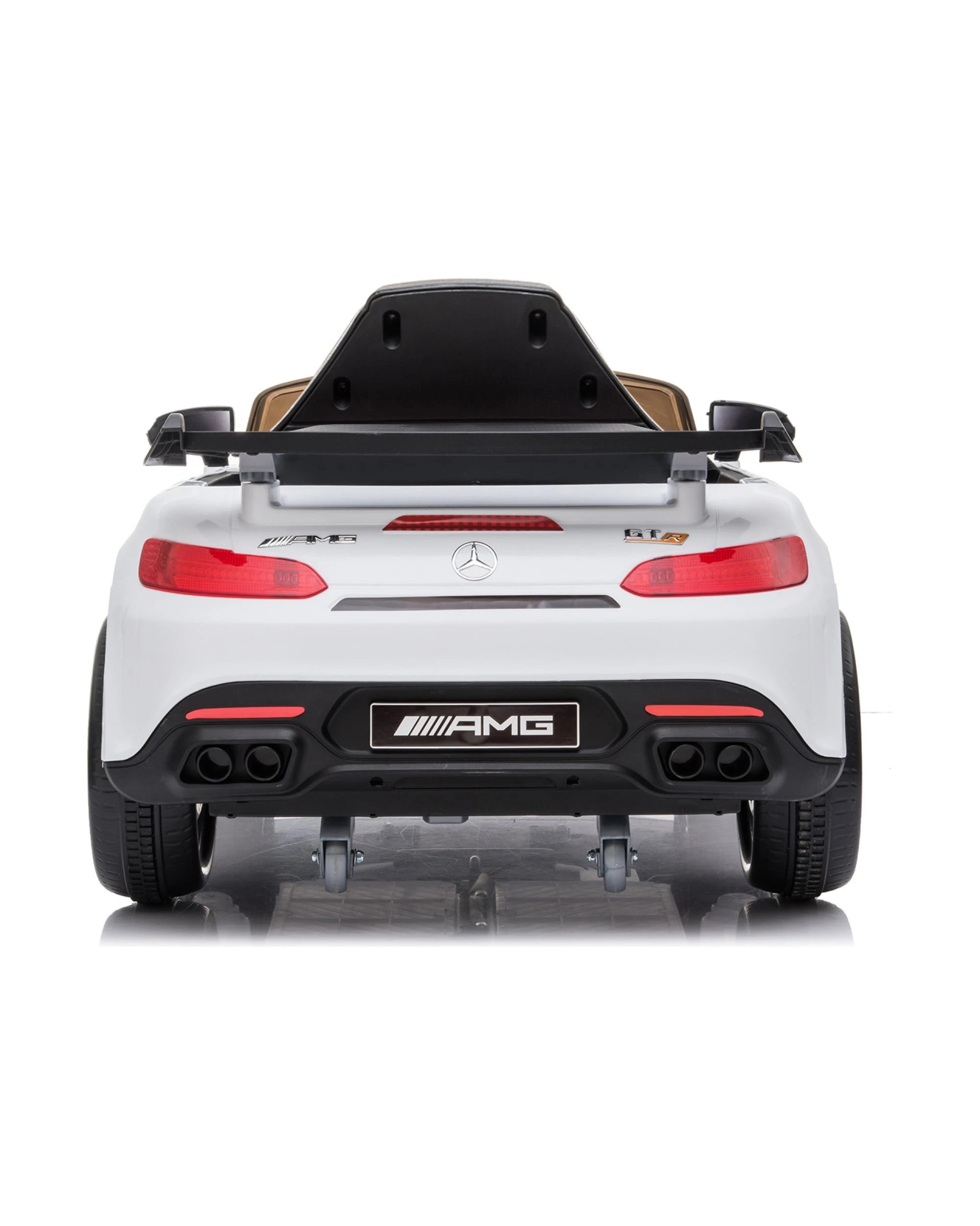 6 Kahuna Mercedes-AMG GTR Licensed Kids Electric Ride-On Car White - White, 6 of 7
