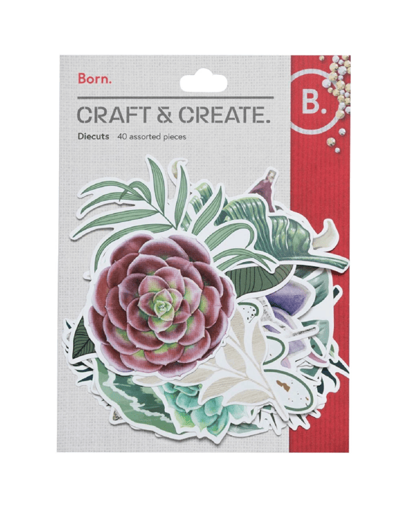 Born Die Cuts Botanical