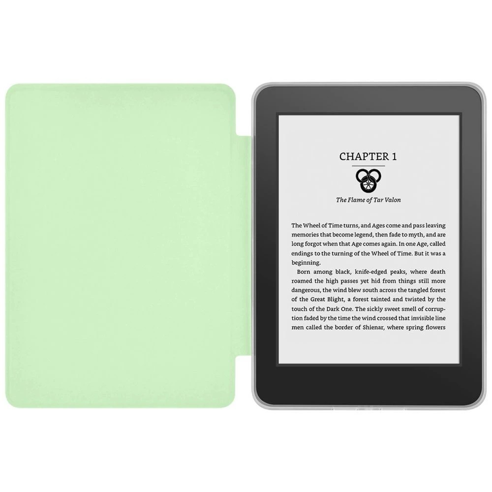 2 J.Burrows Kindle Cover 11th Gen 6" Clear/Green, 2 of 6