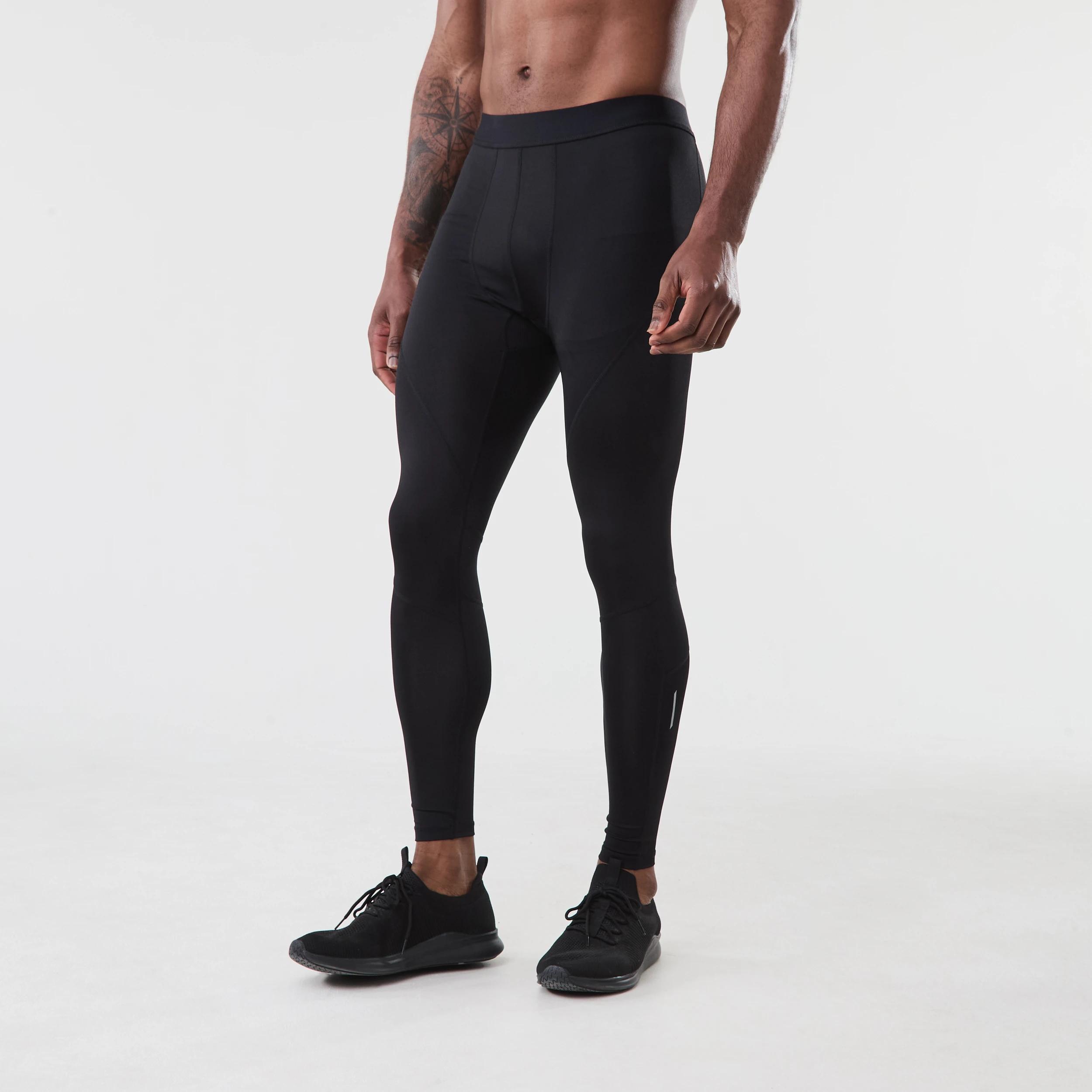 2 Active Mens Training Tights BLACK, 2 of 6