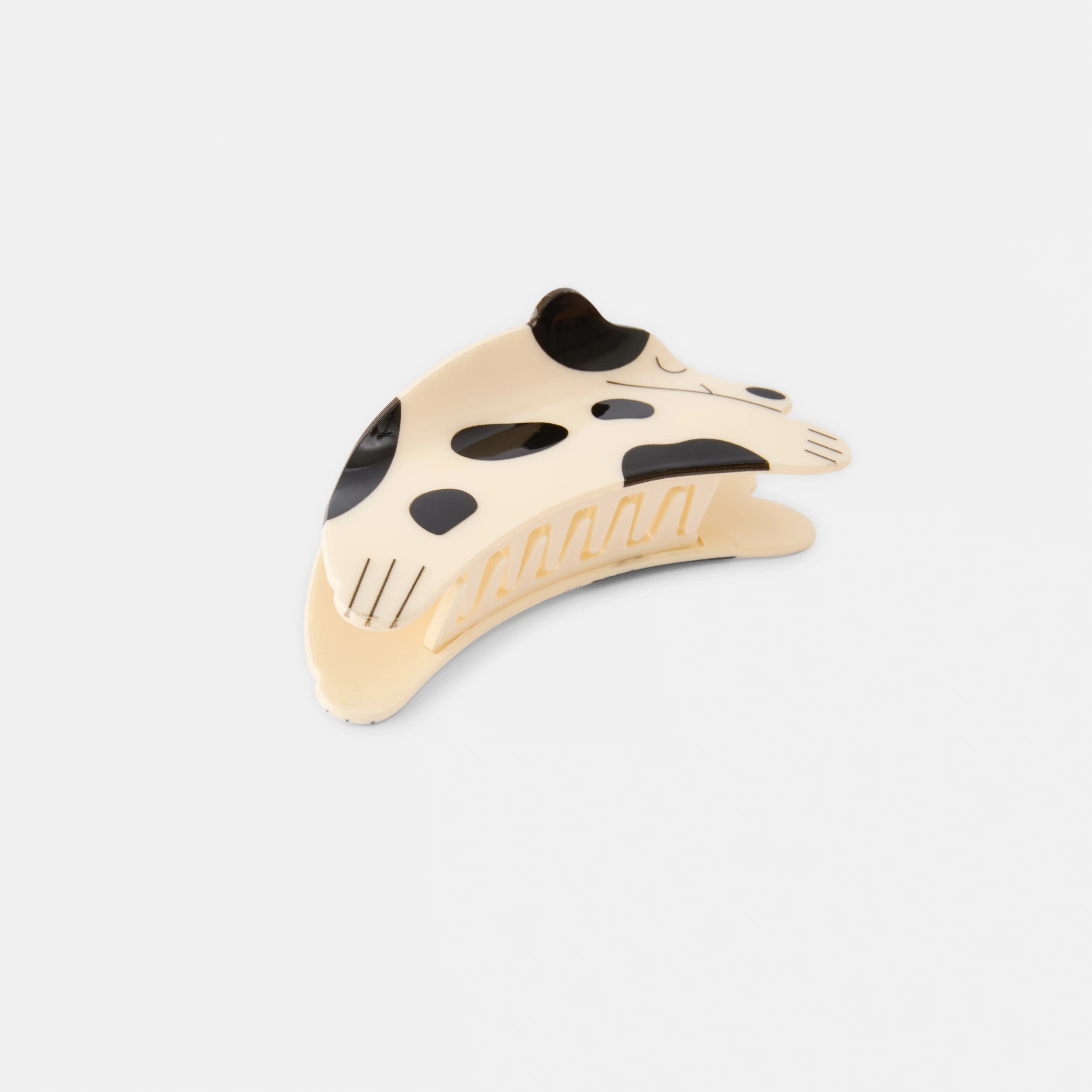 2 Beige Novelty Dog Claw Hair Clip, 2 of 4