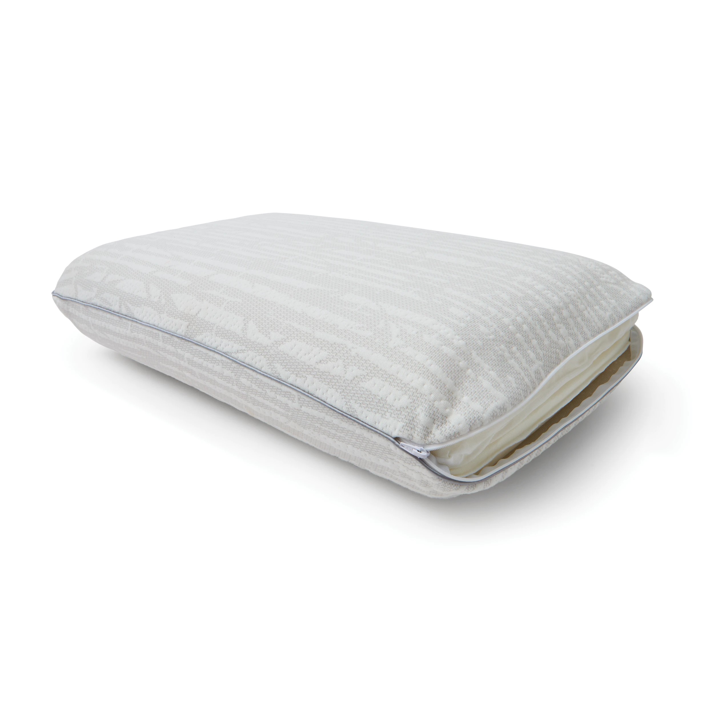 7 Adjustable Memory Foam Pillow - Medium Profile, White, 7 of 7