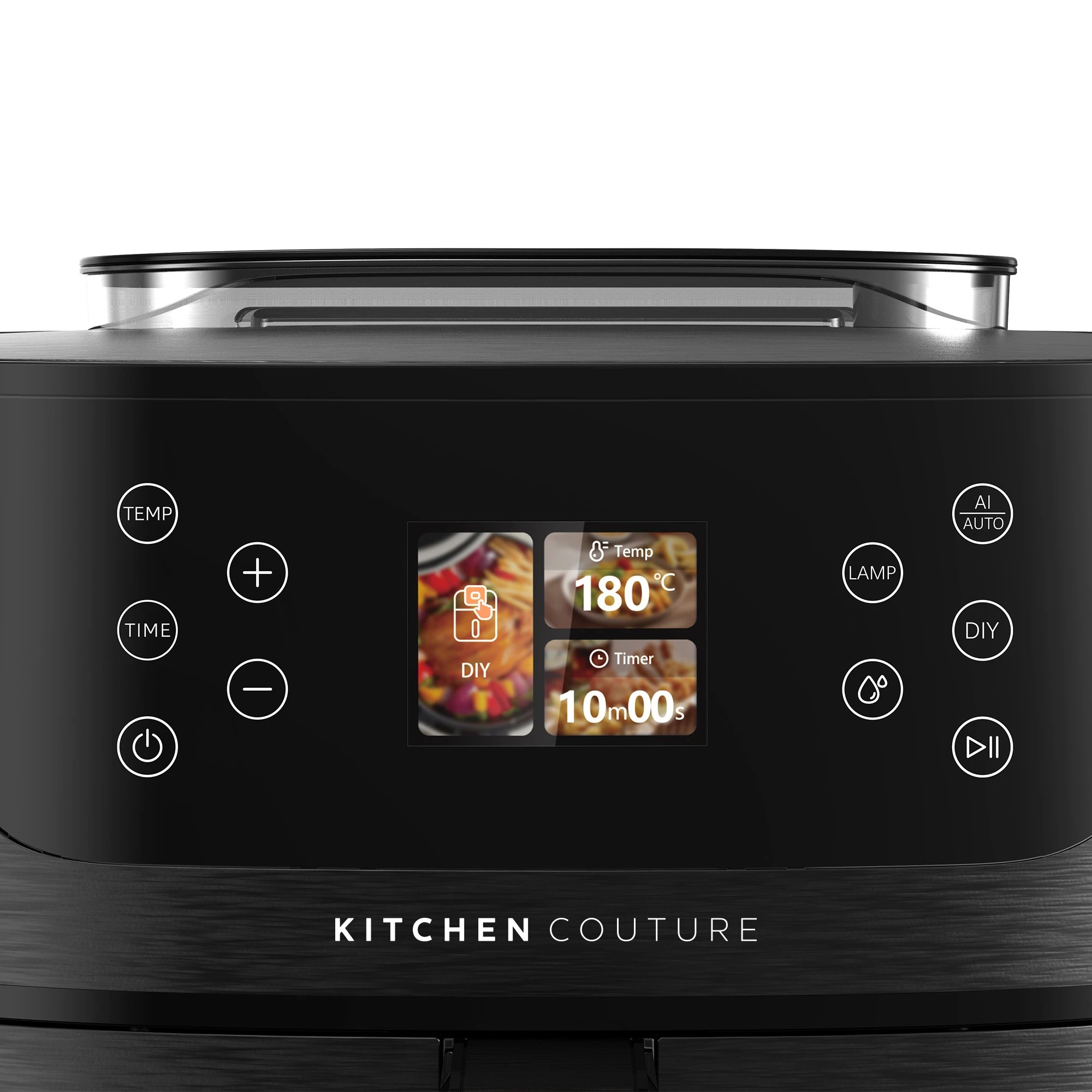 7 Kitchen Couture 8L Ai Smart Sense Ceramic Auto Cooking Air Fryer - Black, 7 of 7