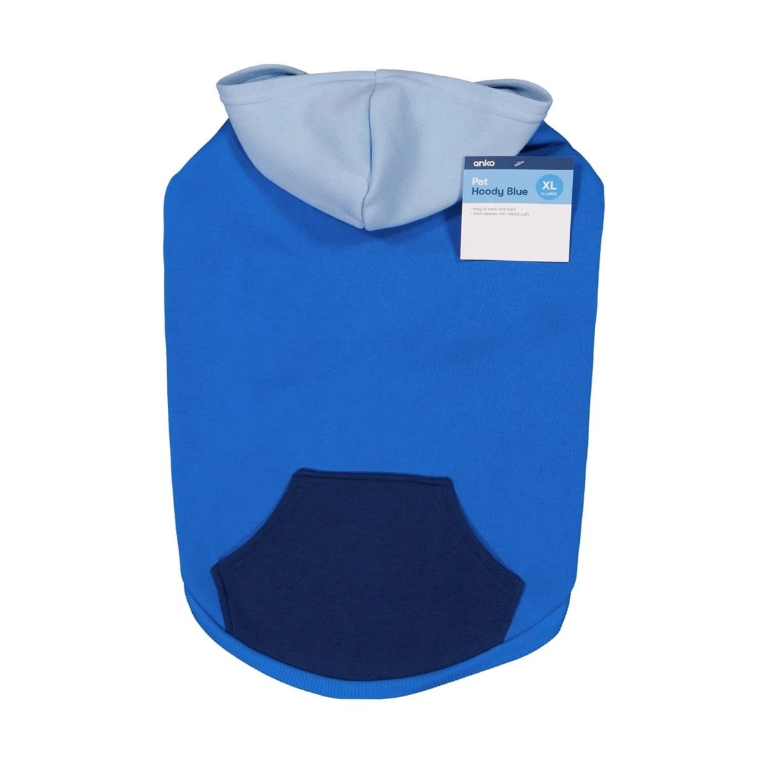 10 Pet Hoody - Extra Large, Blue, 10 of 10