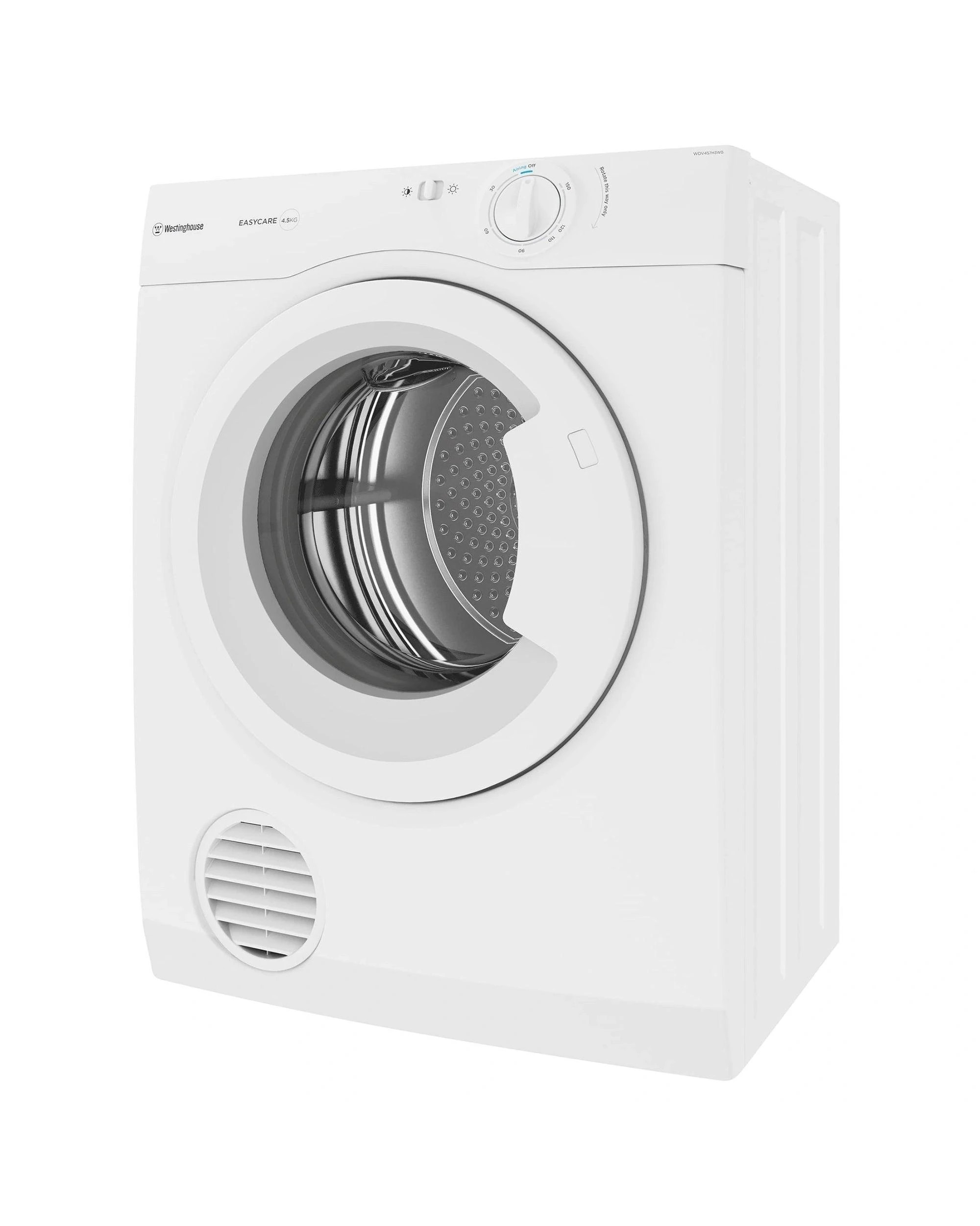 3 Westinghouse WDV457H3WB 4.5kg Vented Clothes Dryer - White, 3 of 5