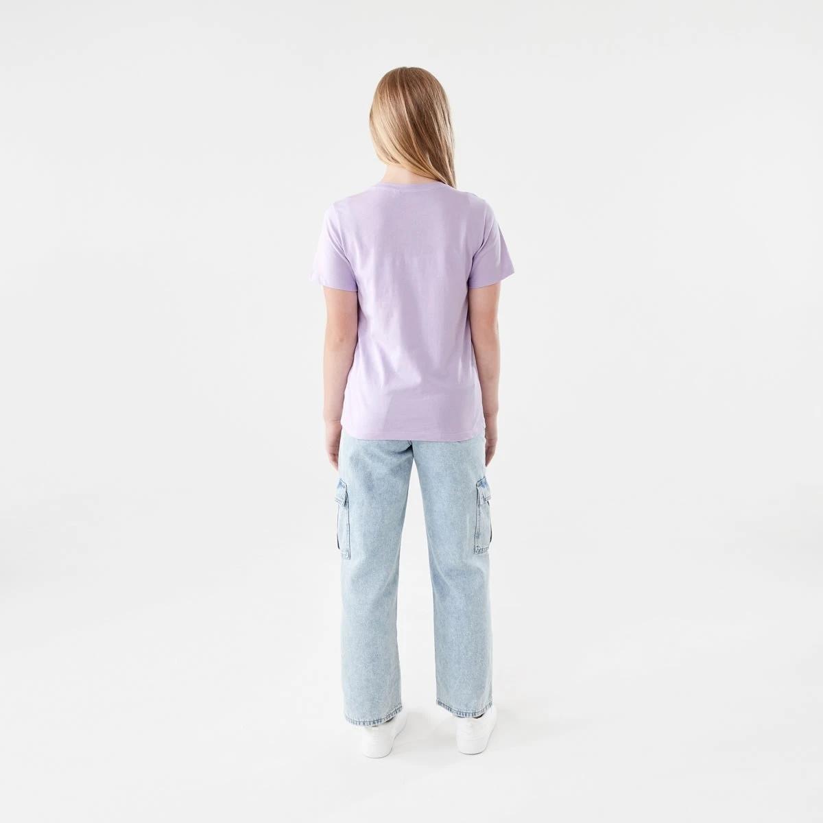 6 Short Sleeve Print T-shirt POSITIVE ENERGY PASTEL LILAC, 6 of 6