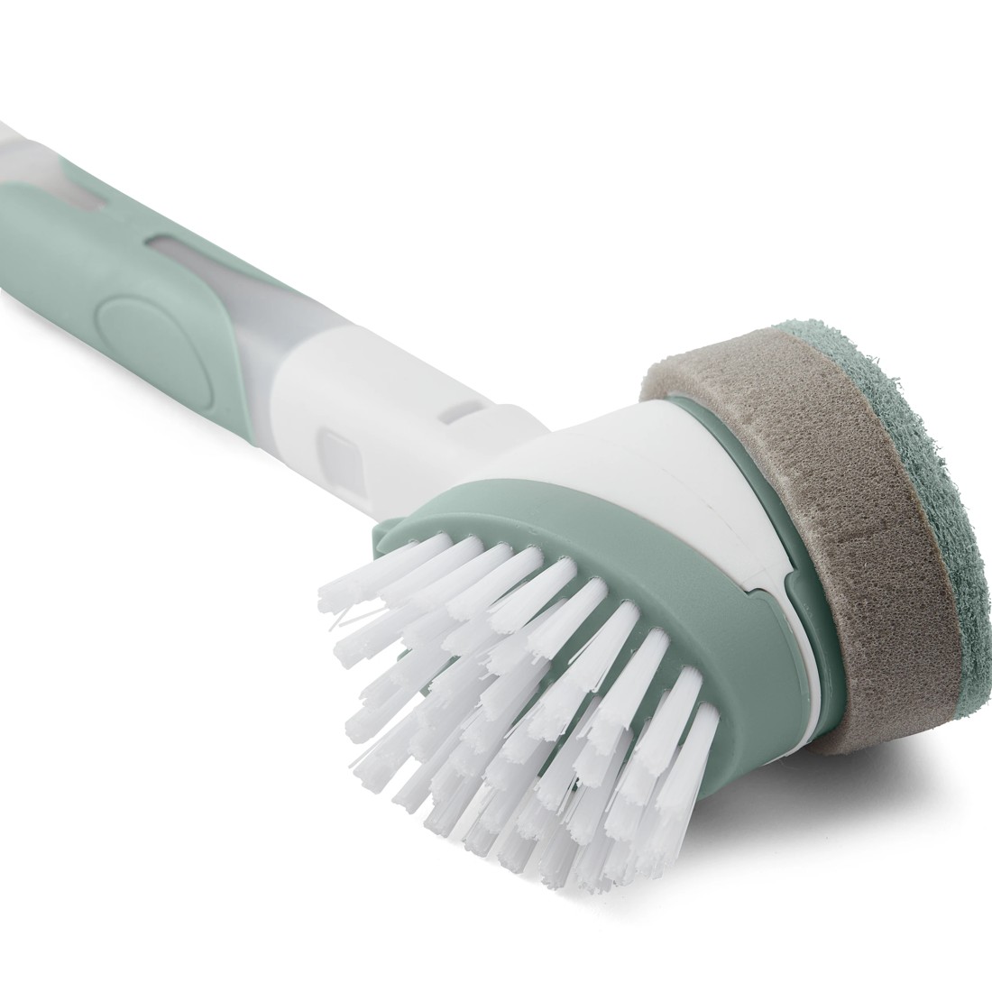 6 2-in-1 Dish Brush - White and Green, 6 of 7