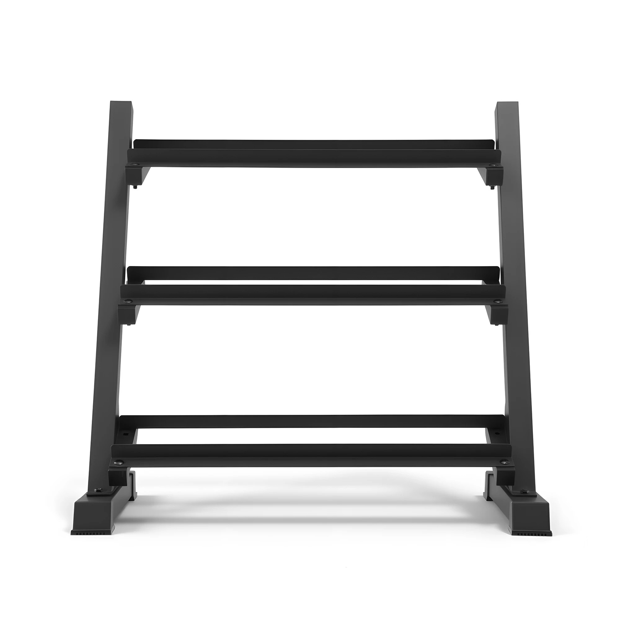 3 Everfit Dumbbell Rack 3-Tier Heavy Duty Weight Storage for Home Gym 300kg - Black, 3 of 4