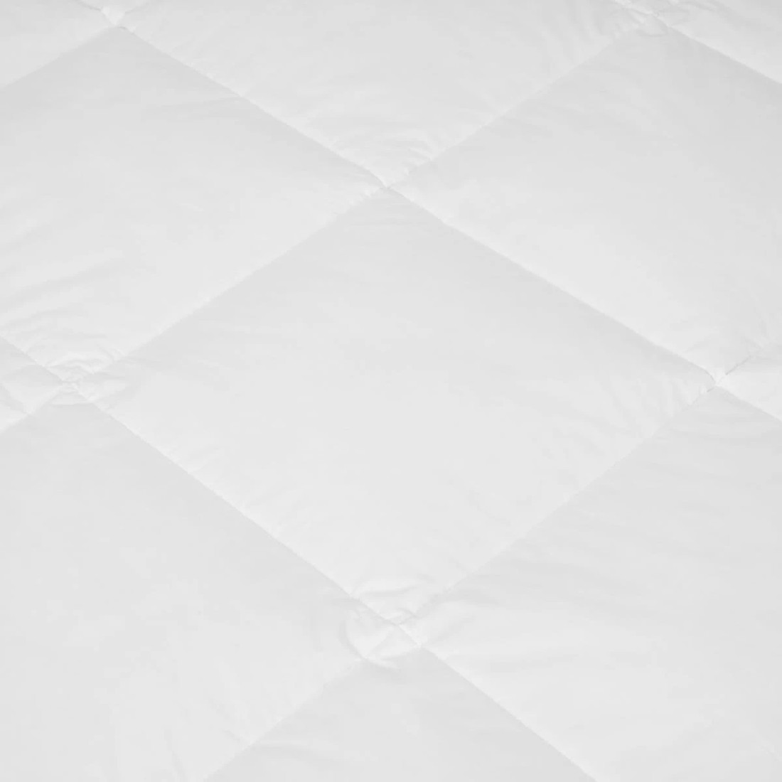 3 Duck Down and Feather Quilt - King Bed, White, 3 of 4