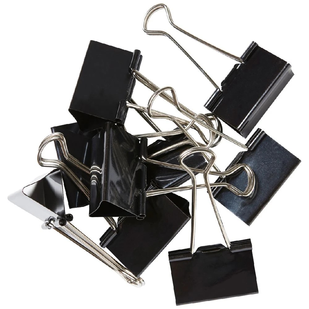 2 J.Burrows 50mm Foldback Clips 12 Pack, 2 of 3