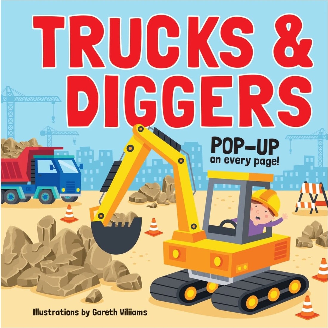 1 Trucks & Diggers by Gareth Wiliiams - Book, 1 of 1