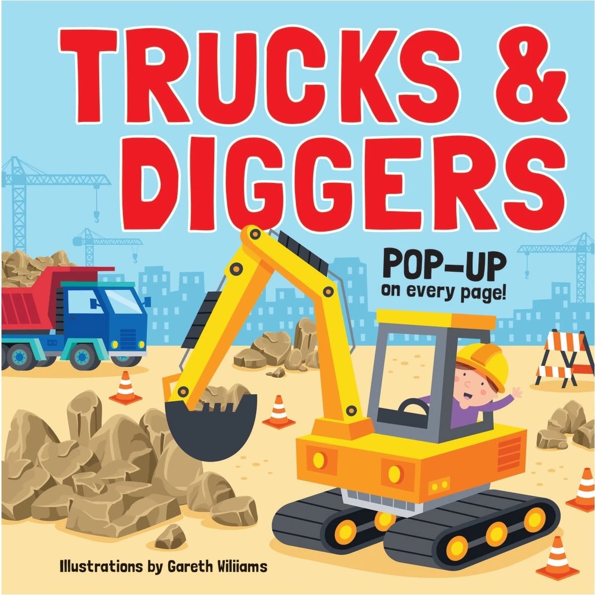 1 Trucks & Diggers by Gareth Wiliiams - Book
