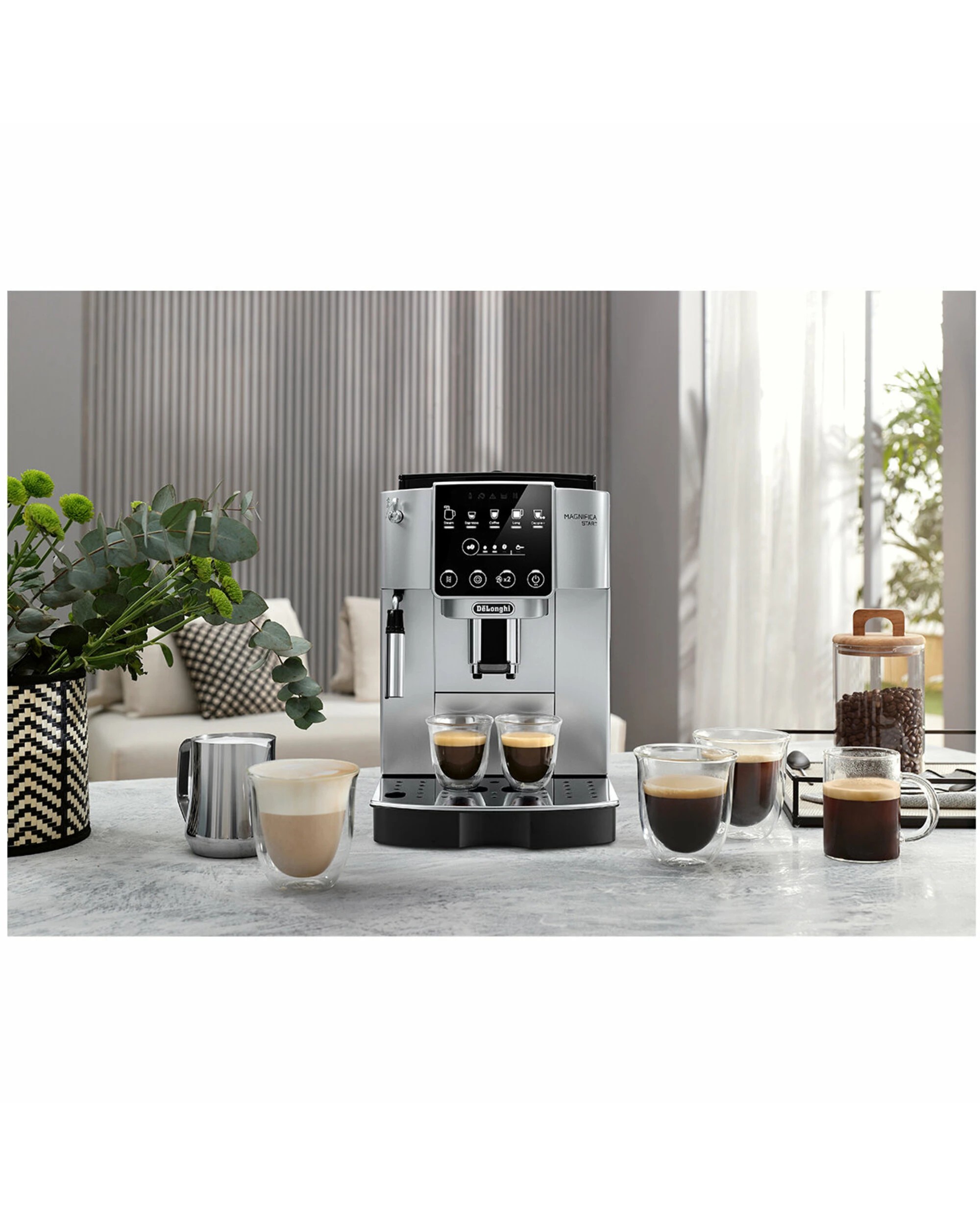 5 De'Longhi Magnifica Start Fully Automatic Coffee Machine Silver, 5 of 5