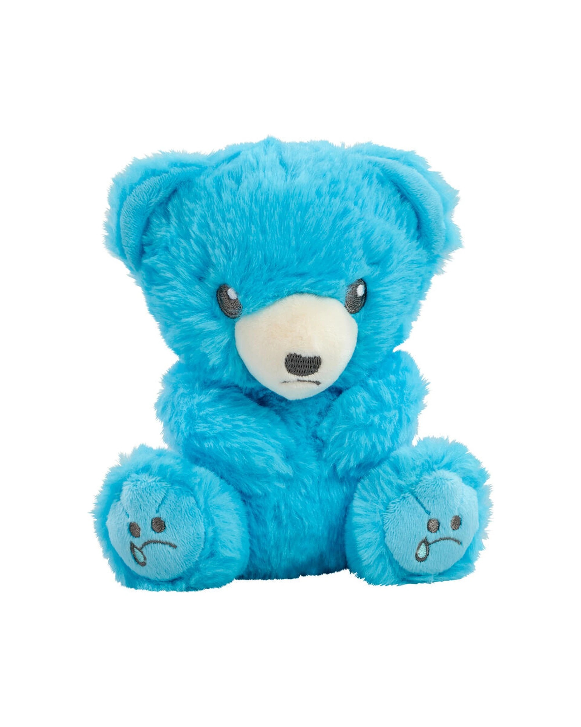 1 Mood Bears Sad Bear Mini Moods Soft Comforting Plush Toy 12x16cm - Blue, 1 of 4