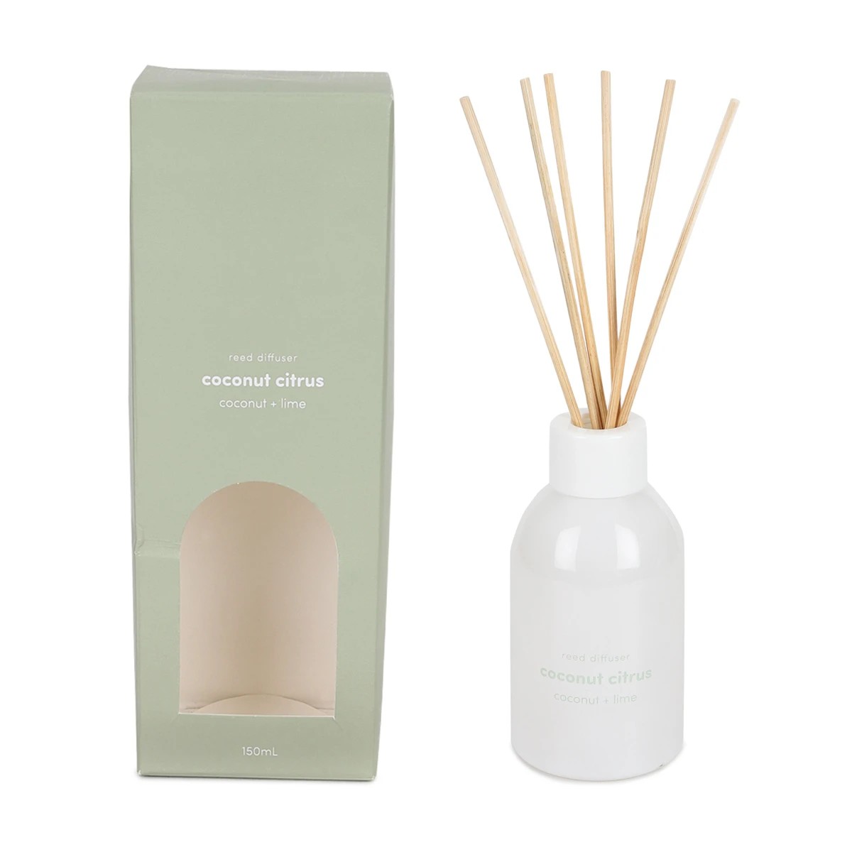 1 Coconut Citrus Reed Diffuser 150ml, 1 of 5