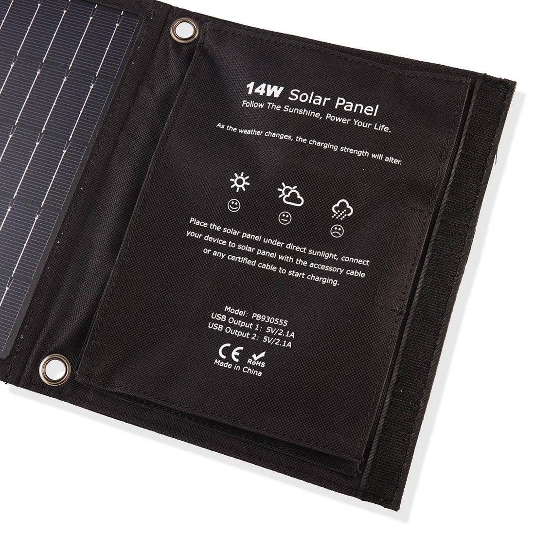4 14W Portable Folding Solar Panel, 4 of 10