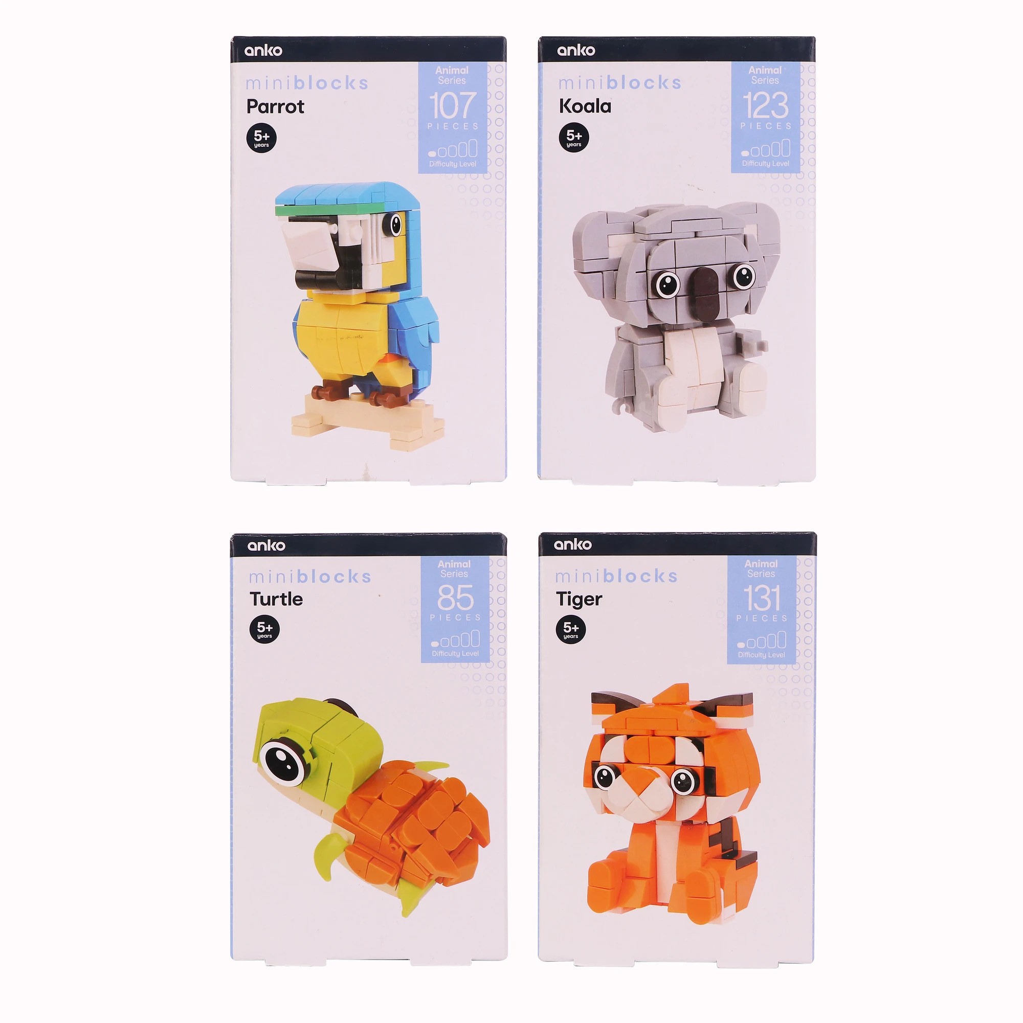 1 Mini Blocks Animal Series - Assorted, 1 of 6