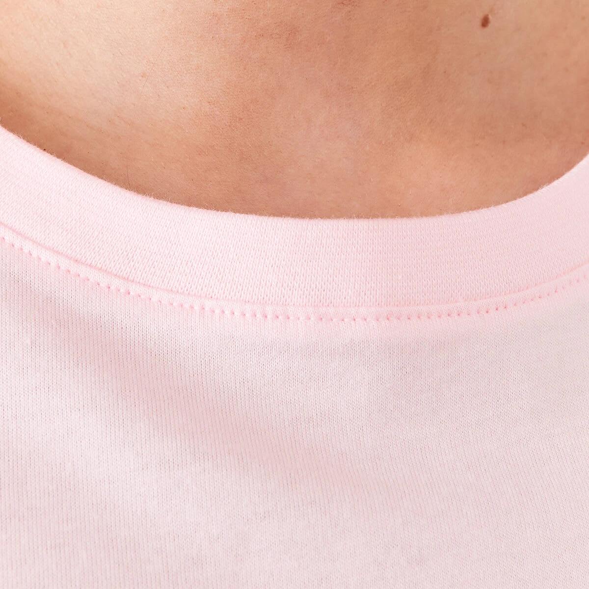 5 Short Sleeve Australian Cotton T-shirt Blsin Pink, 5 of 6