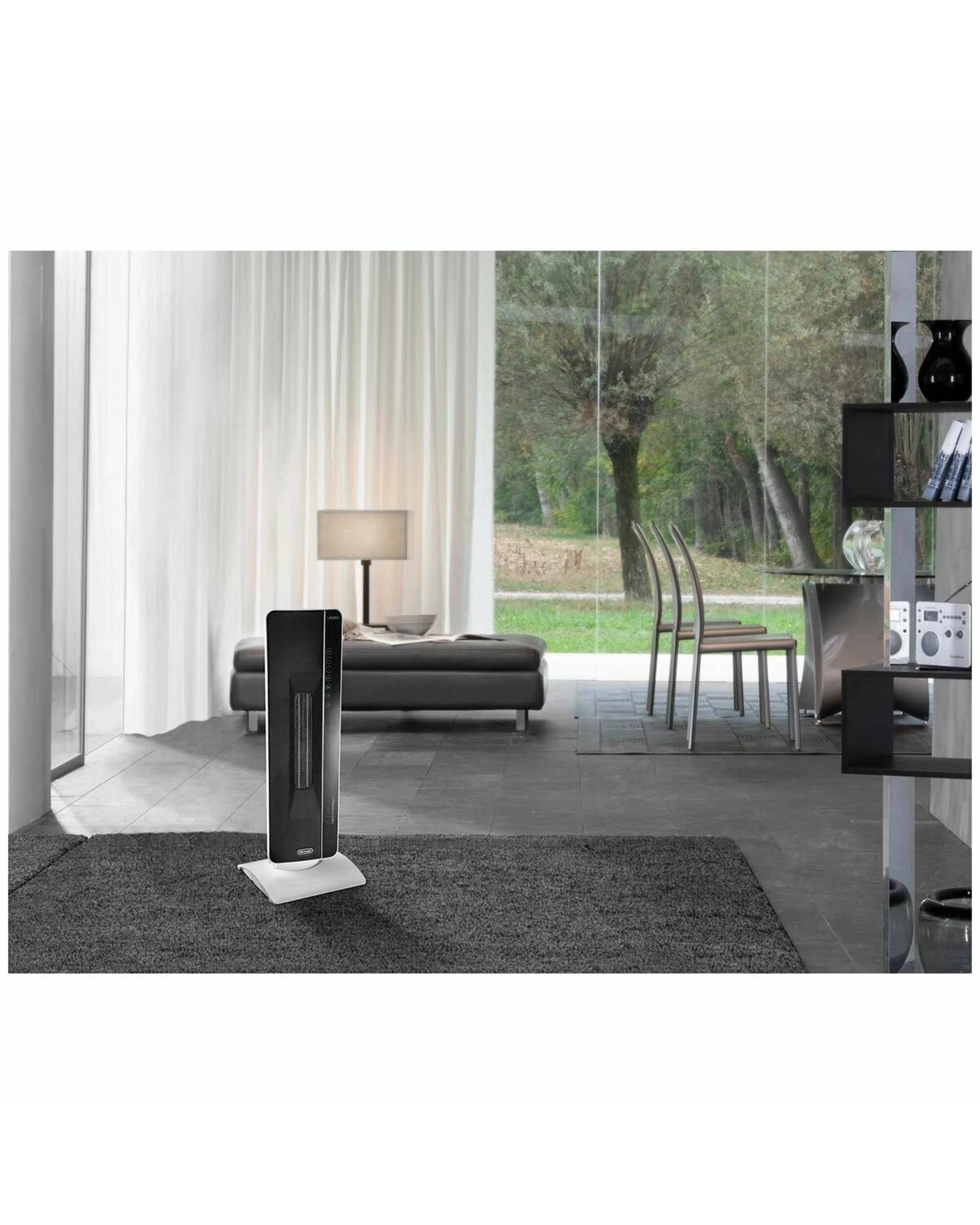 5 De'Longhi Ceramic 2400 watt Tower Fan Heater, 5 of 5