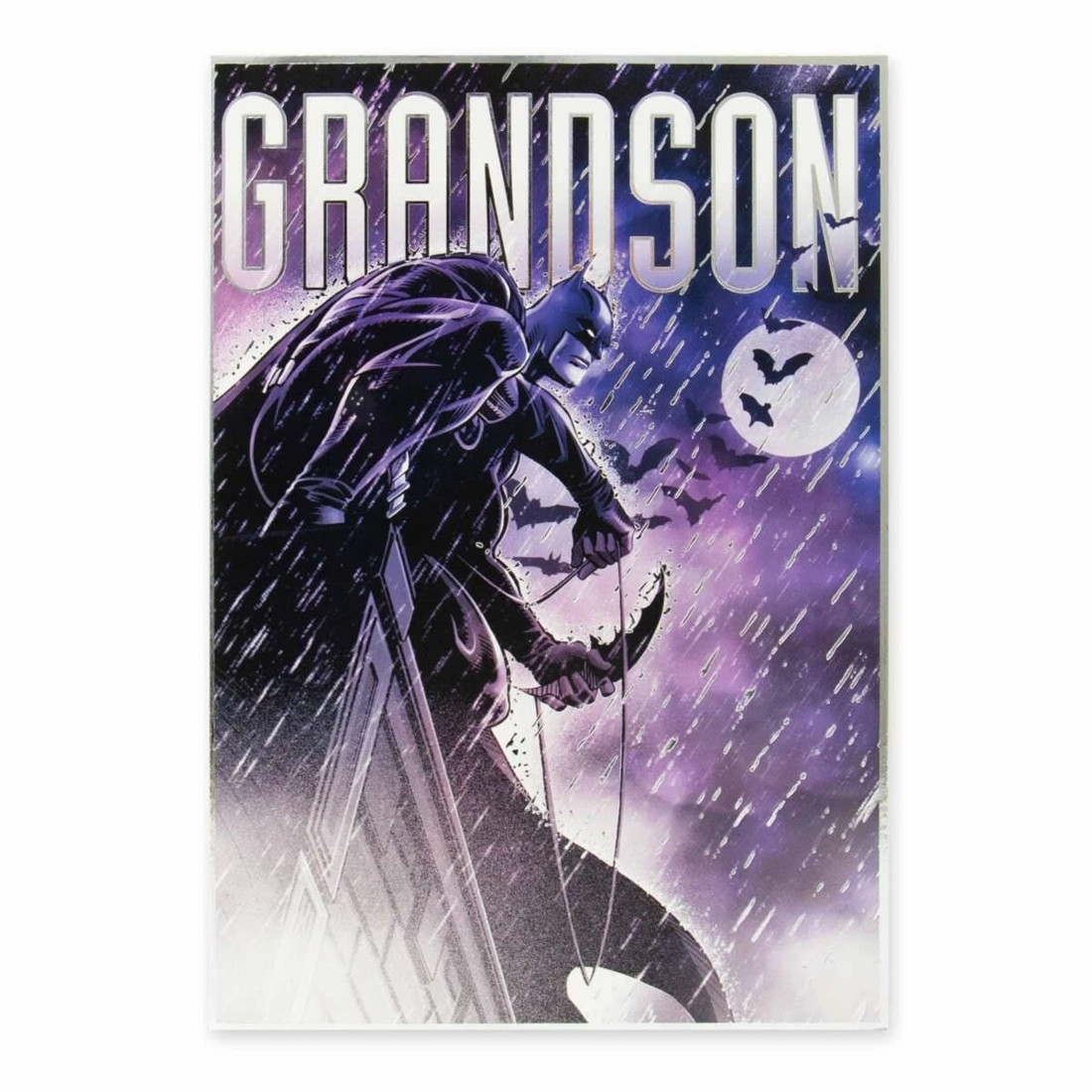 3 Connections from Hallmark DC Comics Batman Birthday Card for Grandson - Legendary, 3 of 3
