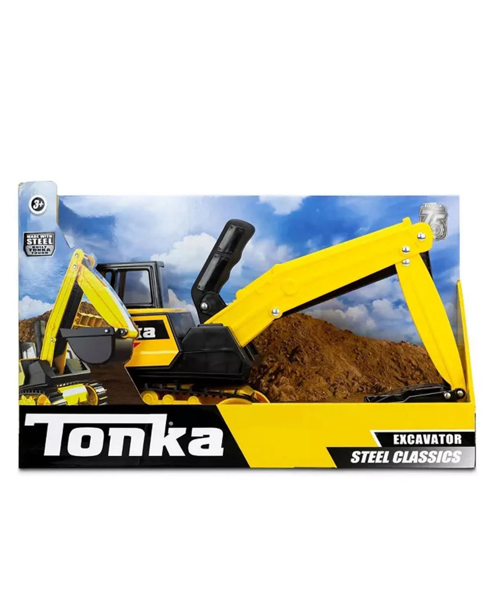 1 Tonka Steel Classics Excavator, 1 of 4