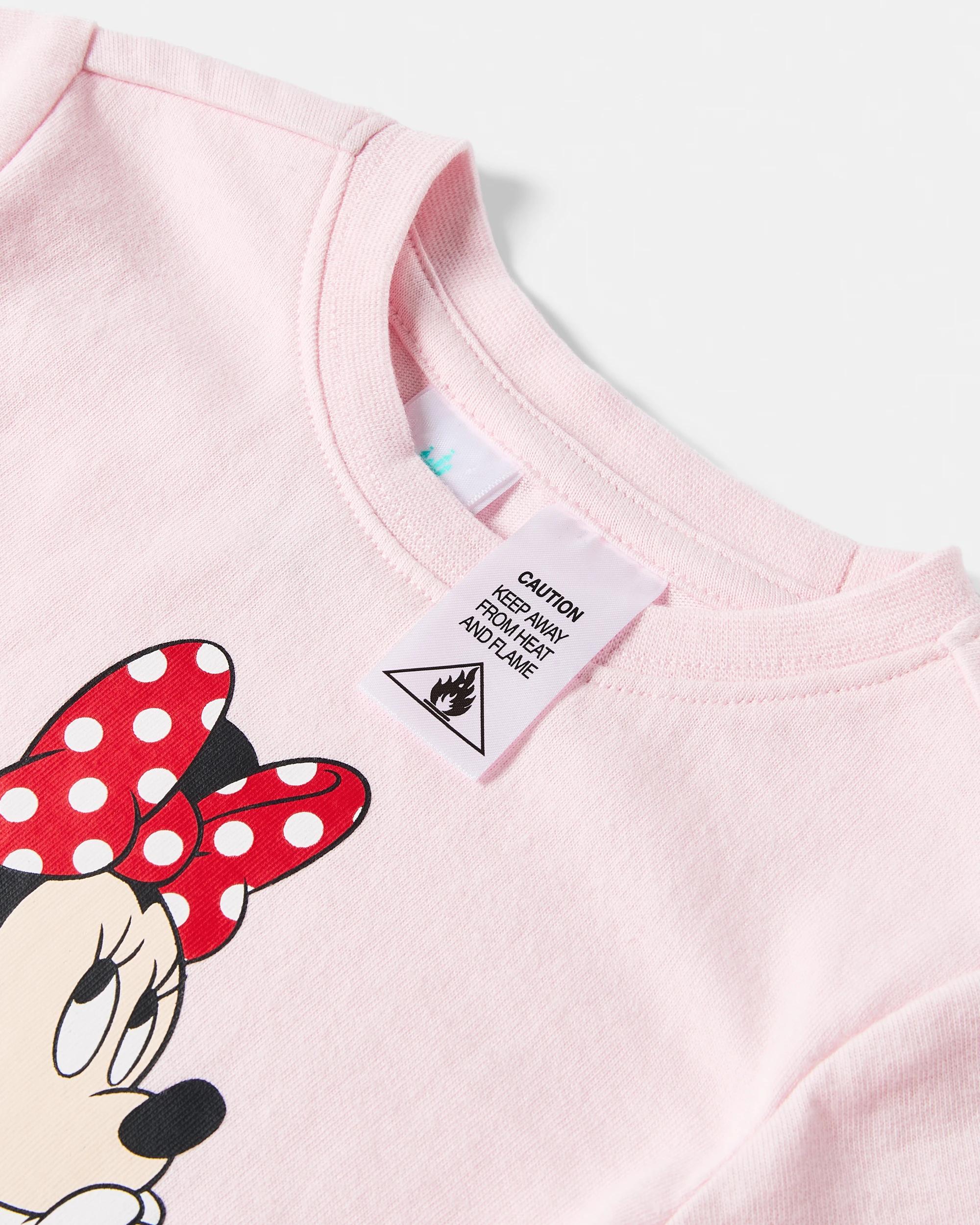 6 Minnie Mouse License Short Sleeve Pyjama Set Minnie, 6 of 7