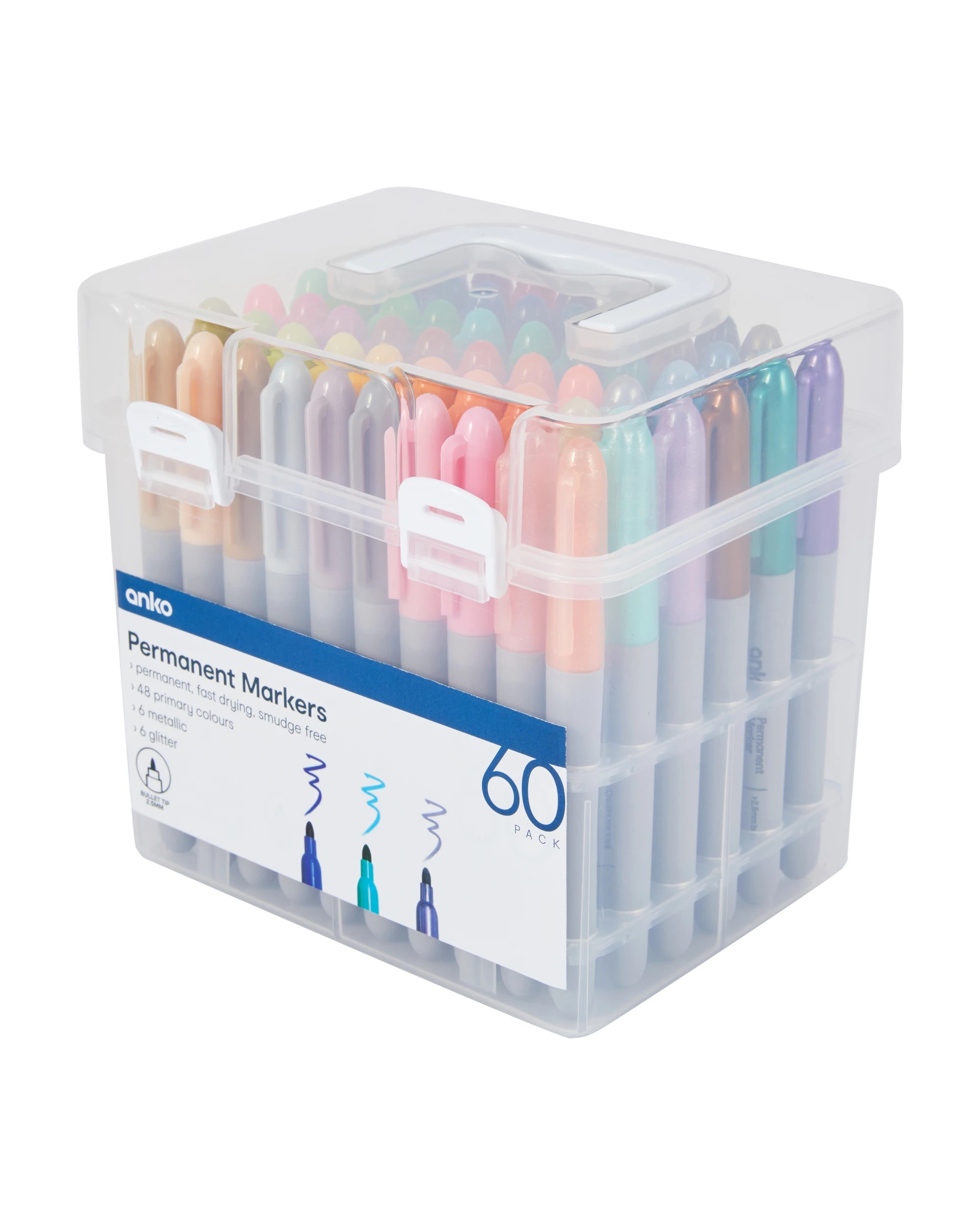 2 60 Pack Permanent Markers, 2 of 8