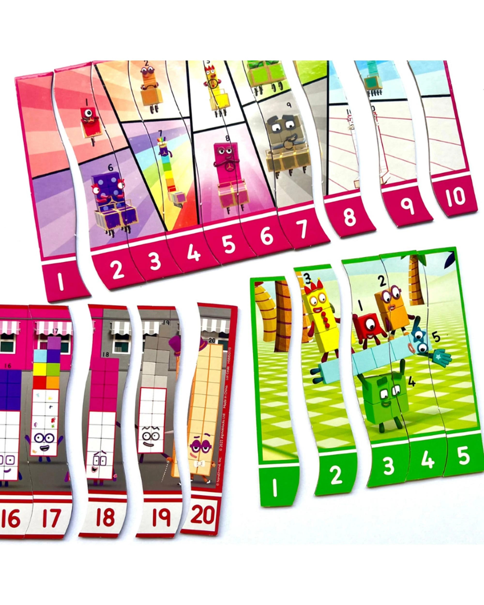 3 Numberblocks Sequencing Puzzle Set, 3 of 5