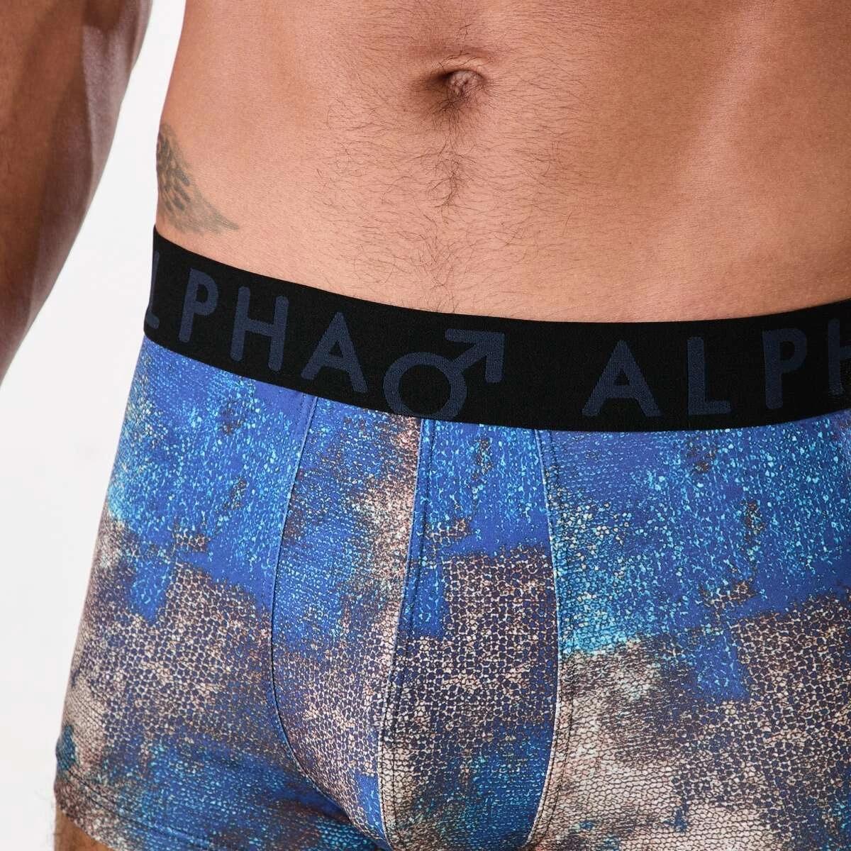 7 3 Pack Microfibre Trunks OLD MOSAIC MULTI, 7 of 8