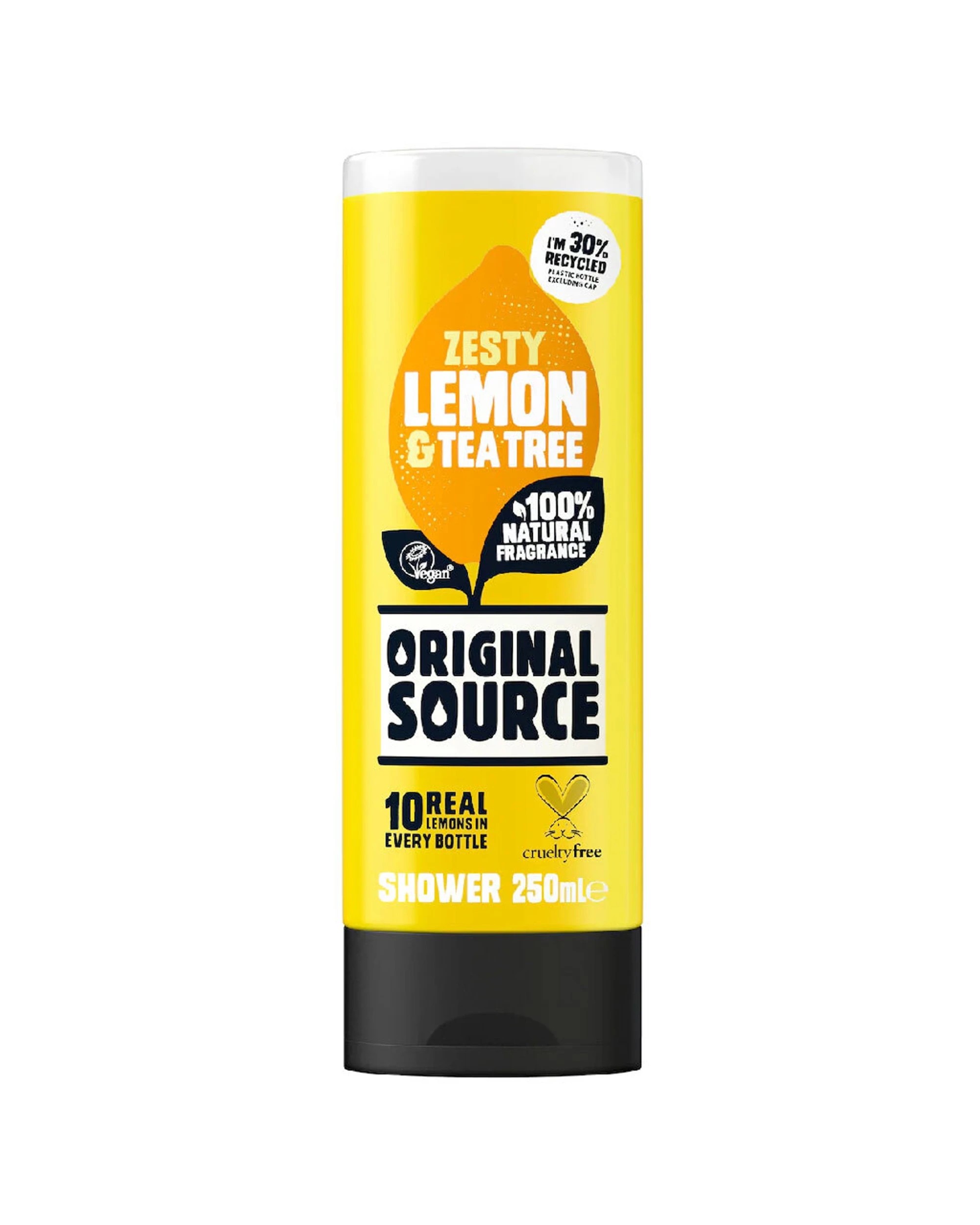 1 Original Source Shower Gel Zesty Lemon And Tea Tree 250ml - Yellow, 1 of 3