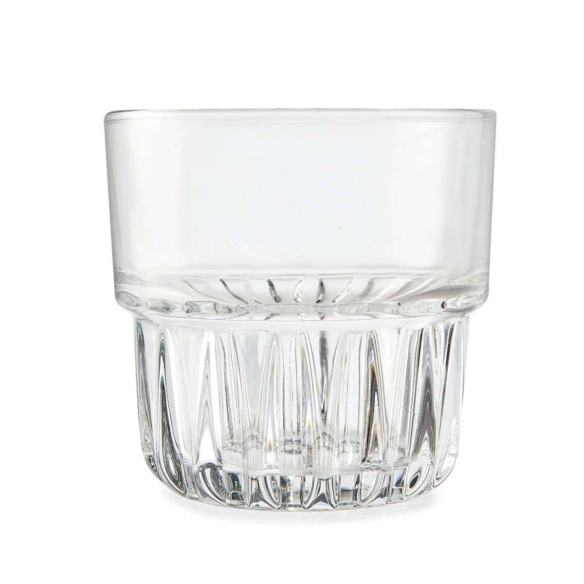 2 6 Clear Etch Glasses, 2 of 6