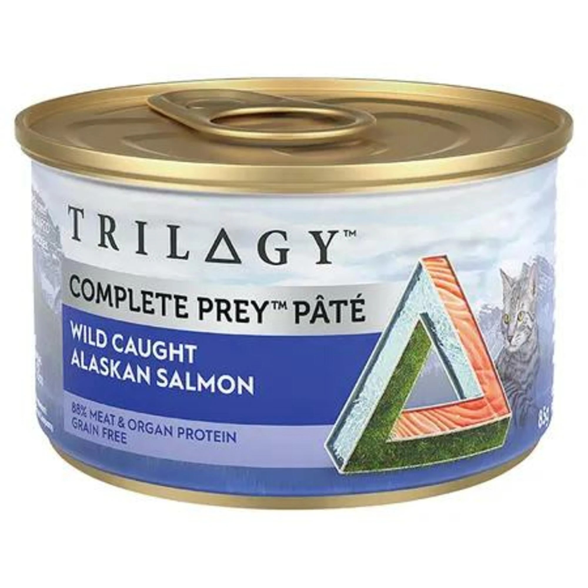 1 Trilogy Complete Prey Pate Salmon 85g 24pk, 1 of 2