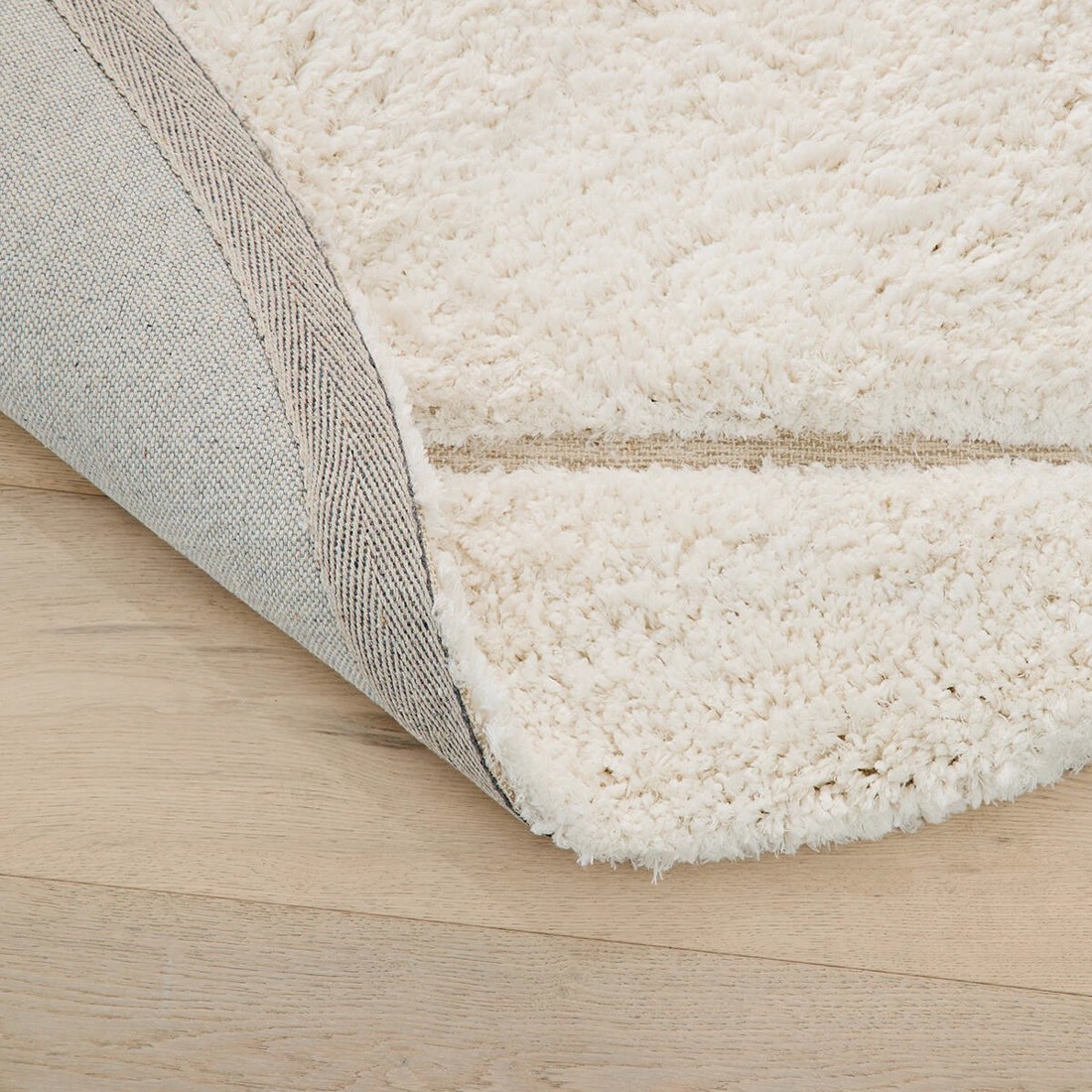 3 Sophia Round Rug - White - 180cm, 3 of 6