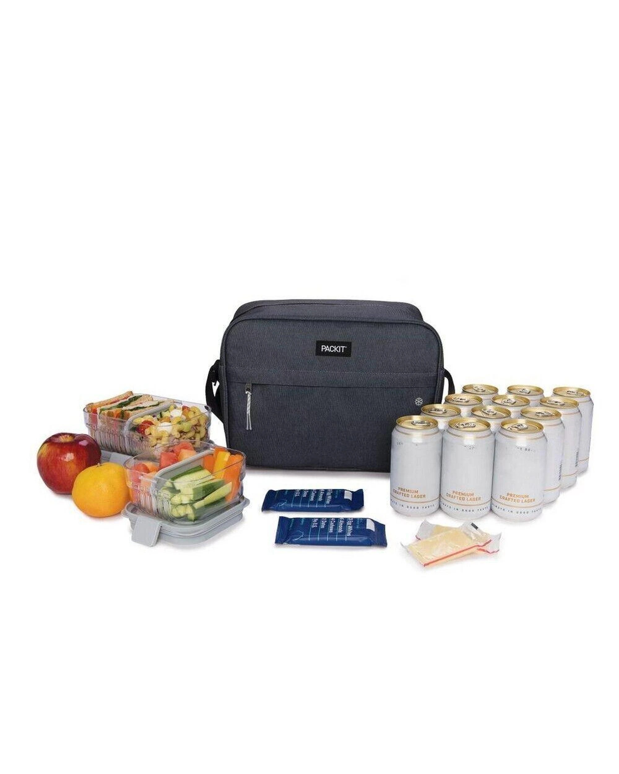5 Packit Freezable Zuma Cooler Bag  Charcoal, 5 of 8