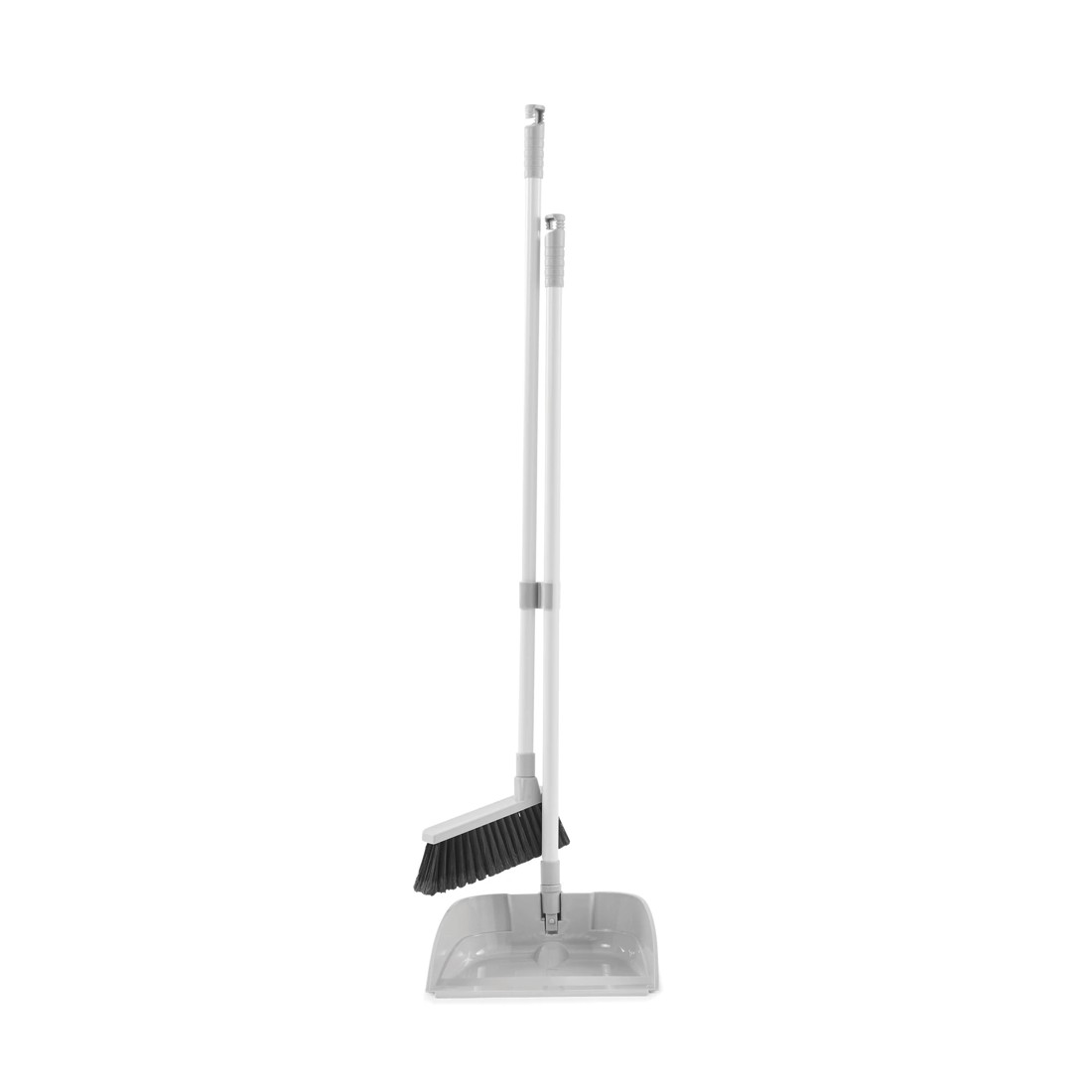 2 Long Handled Pan and Broom - Grey, 2 of 10