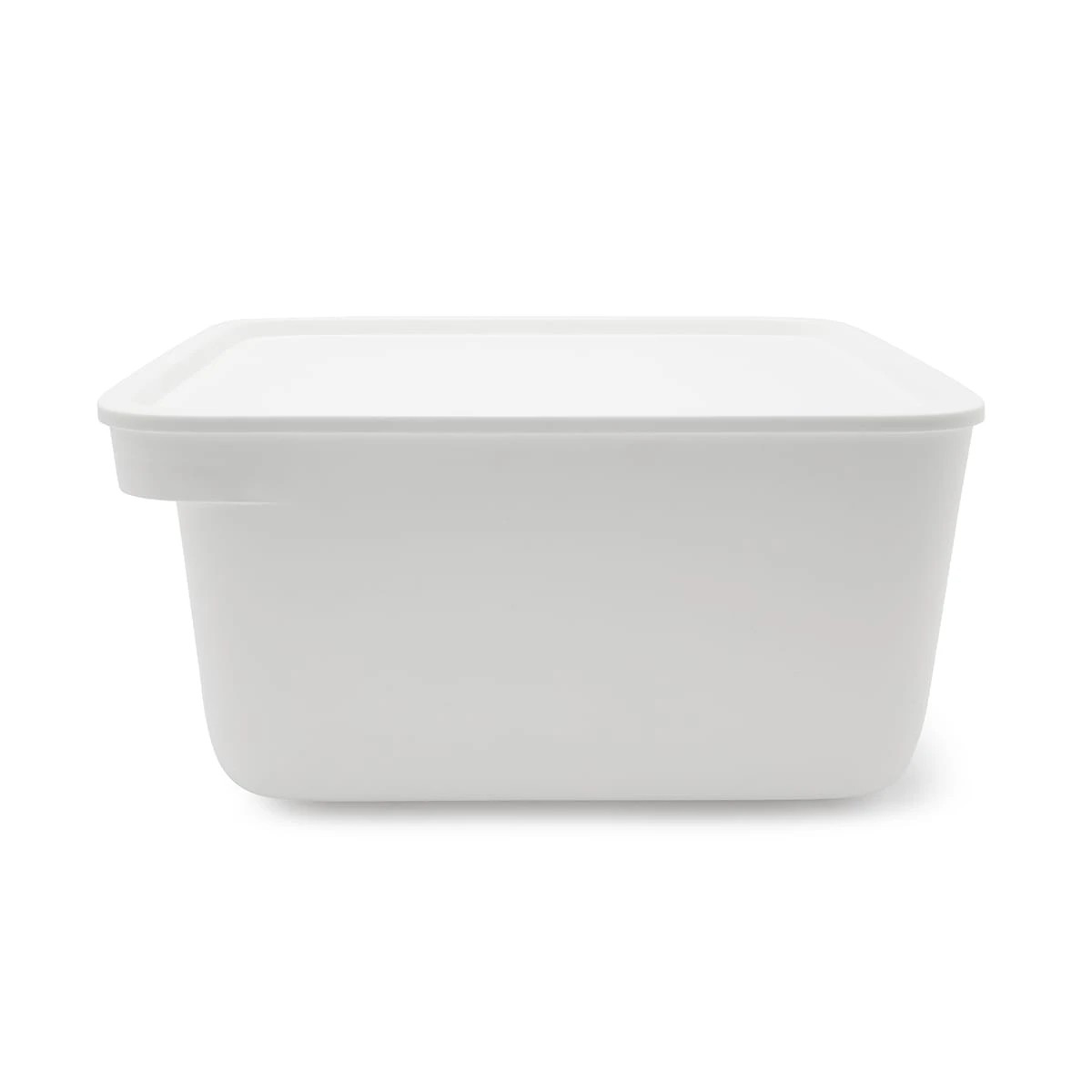 5 Storage Tub with Handle - Medium, White, 5 of 10