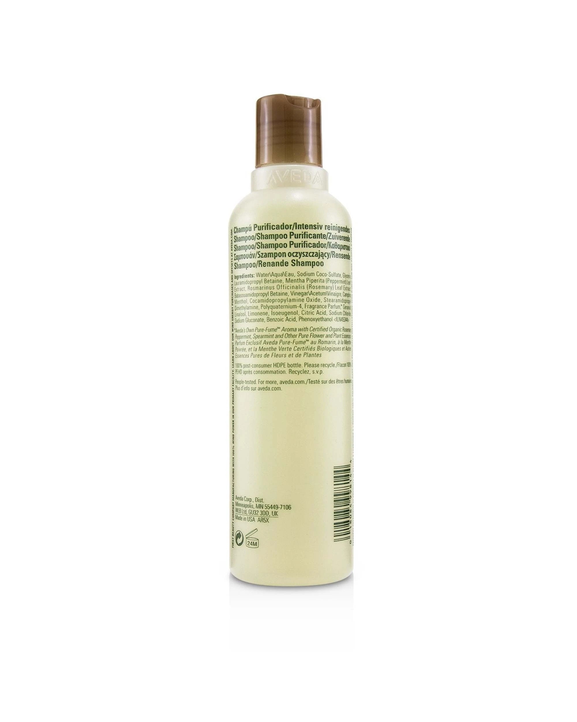 3 Aveda Rosemary Mint Purifying Shampoo  1000ml/33.8oz, 3 of 4
