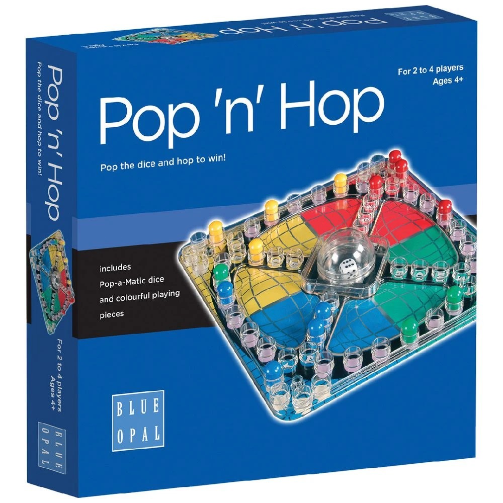 1 Blue Opal Pop 'N' Hop Game, 1 of 1